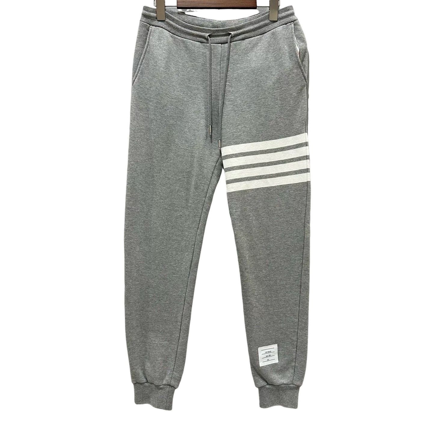 Thom Browne Thom Browne 4-Bar Gray Sweatpants Size 1 Size US 28 / EU 44 - 1 Thumbnail