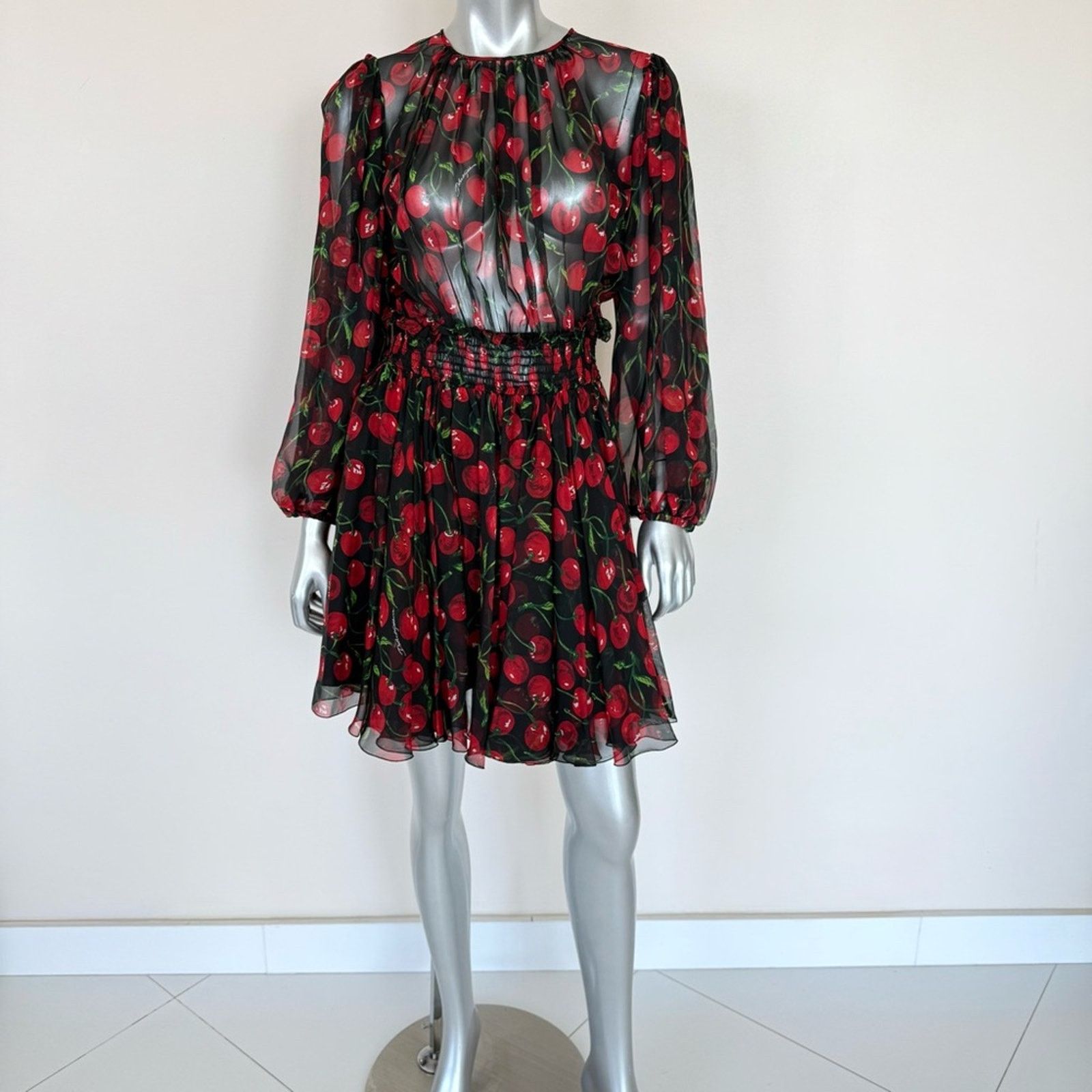 Dolce & Gabbana NEW!! Dolce&Gabbana silk dress size 44IT or 8 US 3560$ Size M / US 6-8 / IT 42-44 - 2 Thumbnail