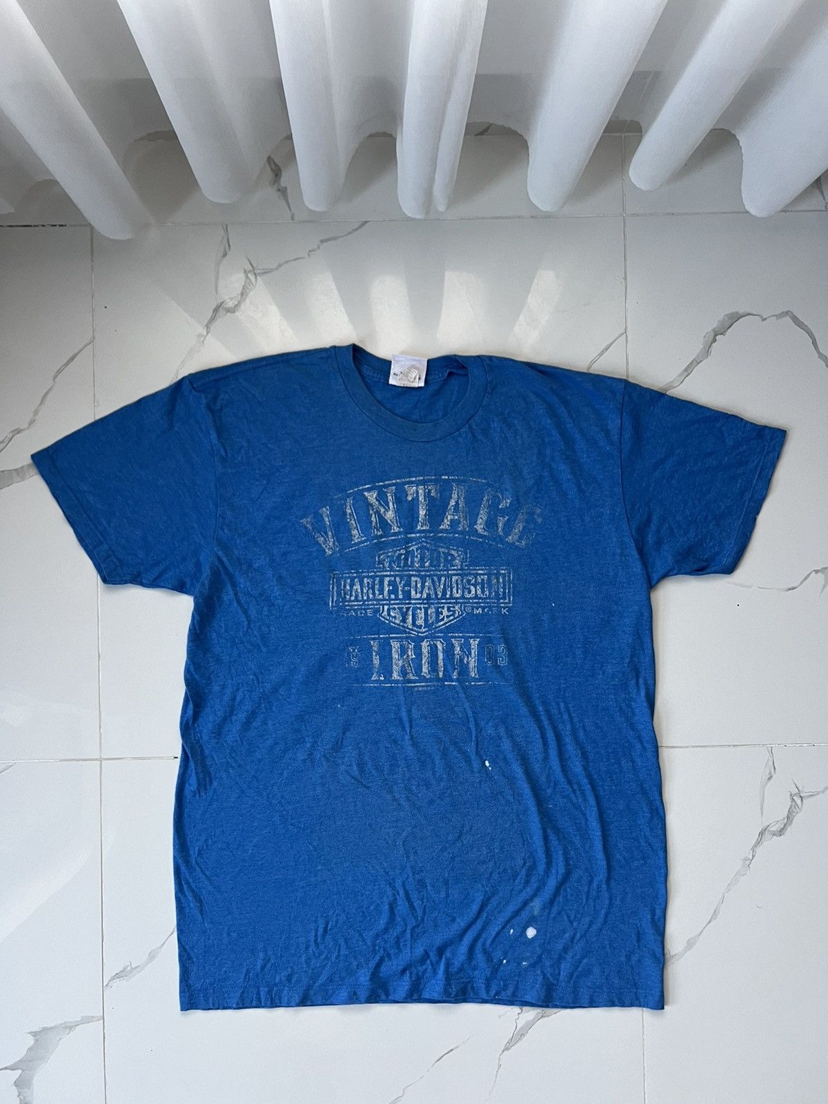 Nike × Vintage 90's HARLEY DAVIDSON TOMBSTONE ARIZONA DISTRESSED RARE TEE Size US L / EU 52-54 / 3 - 2 Thumbnail