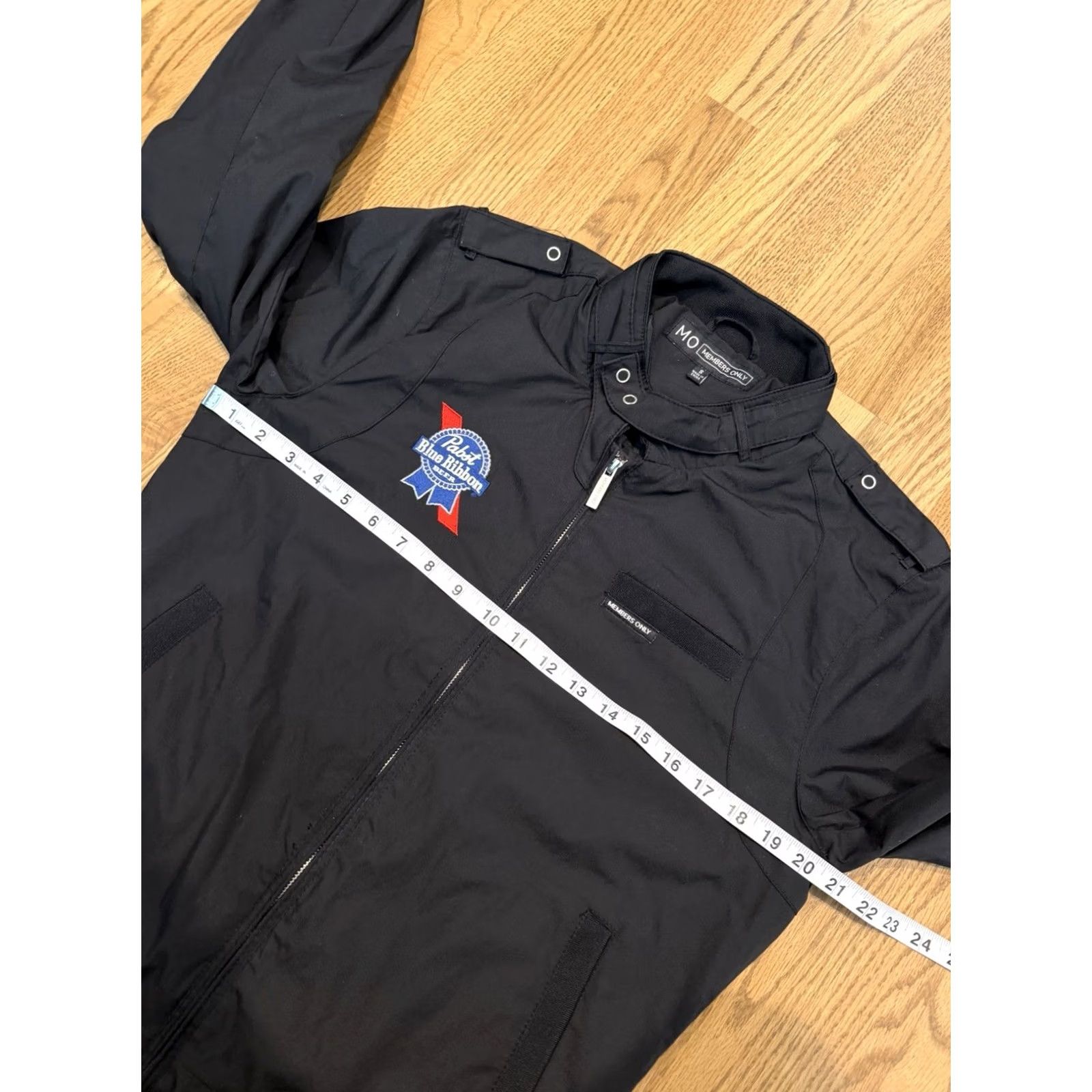 Members Only VINTAGE Members Only Bomber Jacket Men’s S Black PBR Logo Full Zip Short Stand-Up Collar Embroidered Casual Vintage Theme Size US S / EU 44-46 / 1 - 4 Thumbnail