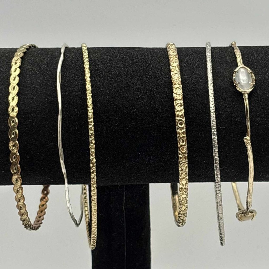 Other Gold & Silver Stone Bracelet Bundle Size ONE SIZE - 2 Thumbnail