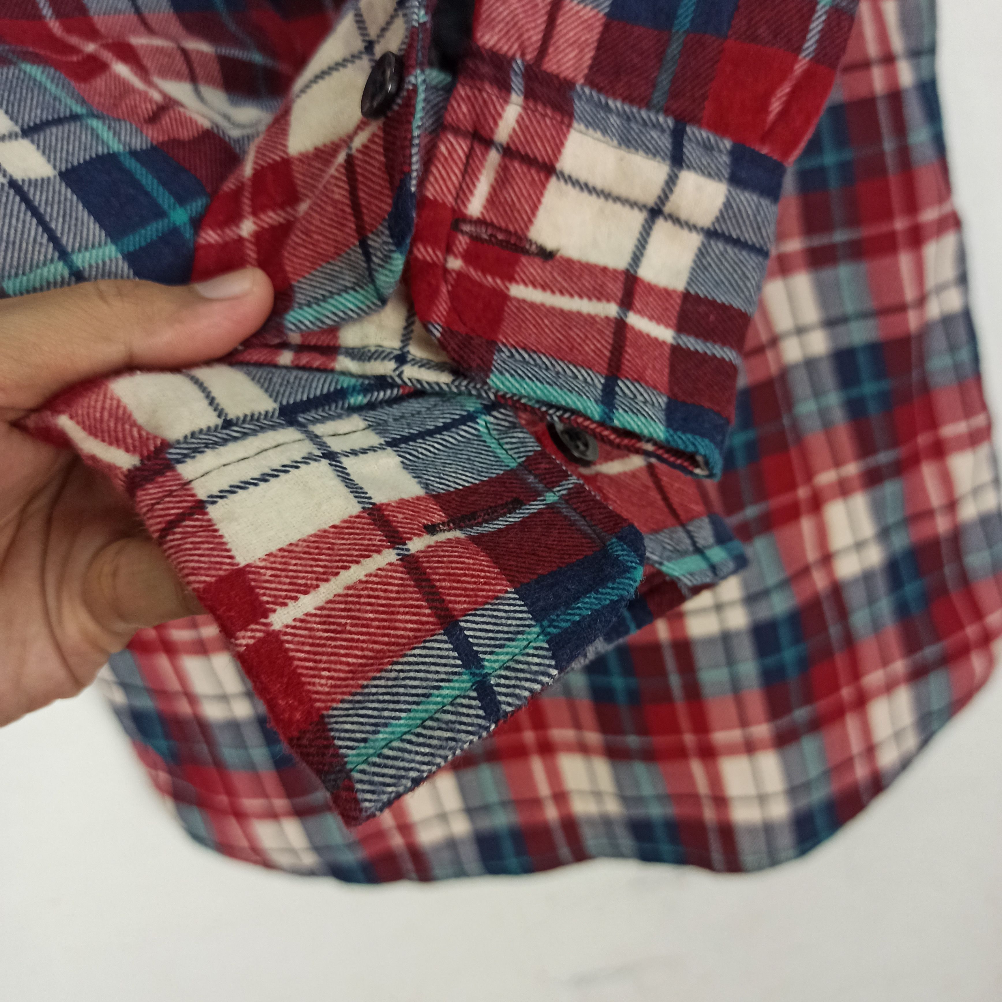Flannel Vintage MACEYE Flannel Button Long Sleeve Size US M / EU 48-50 / 2 - 6 Thumbnail