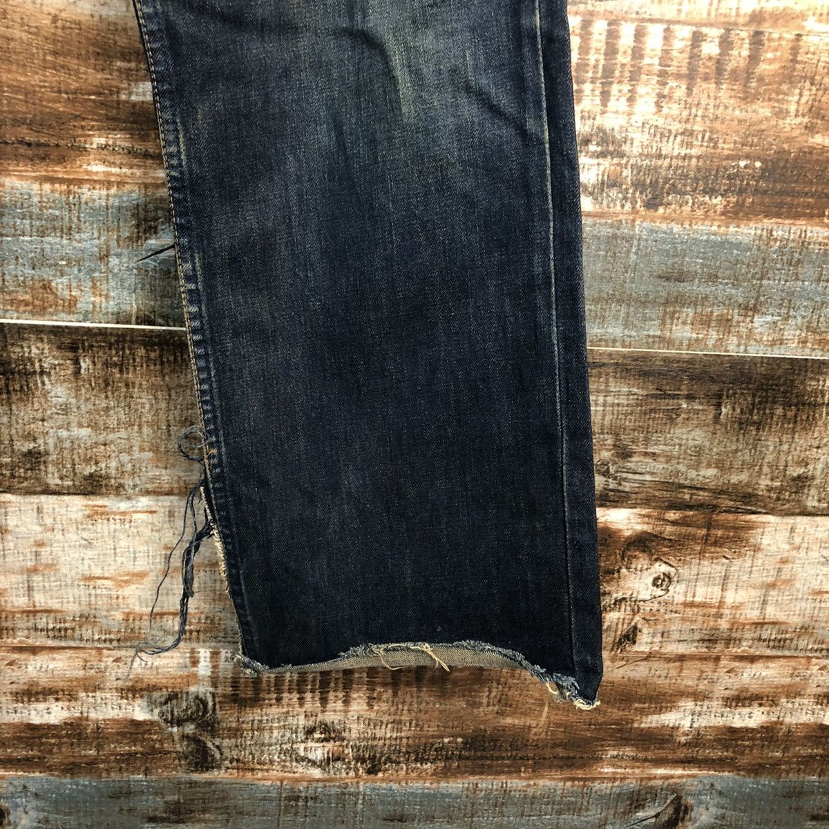 Levi's Levis 503 Blue selvedge vintage Denim Pants #A2617 Size US 33 - 9 Thumbnail