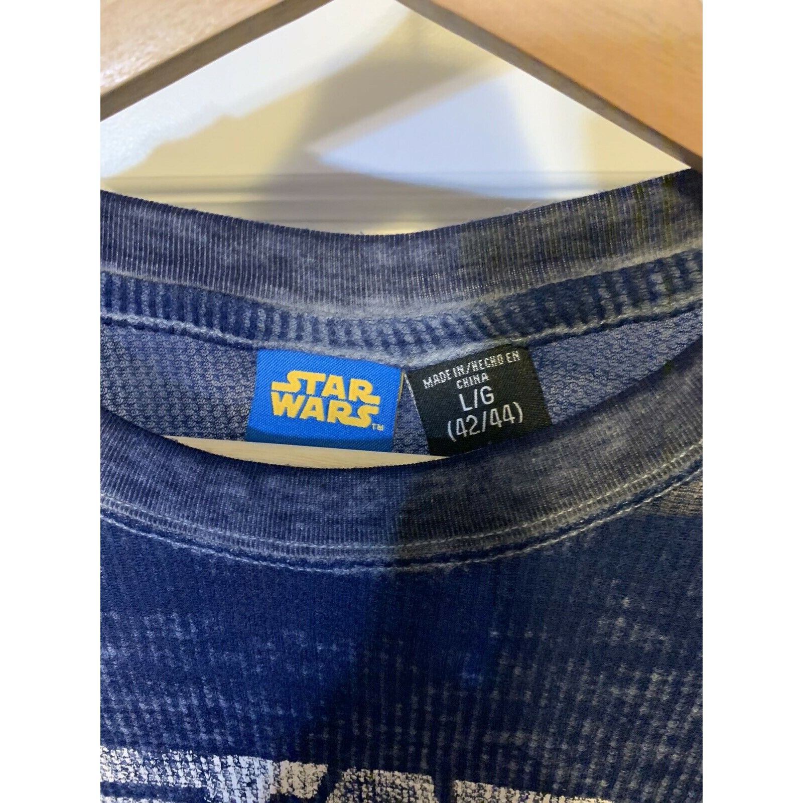Star Wars Star Wars T Shirt Men’s Sz L All Over Print Blue Long Sleeve Size US L / EU 52-54 / 3 - 2 Thumbnail
