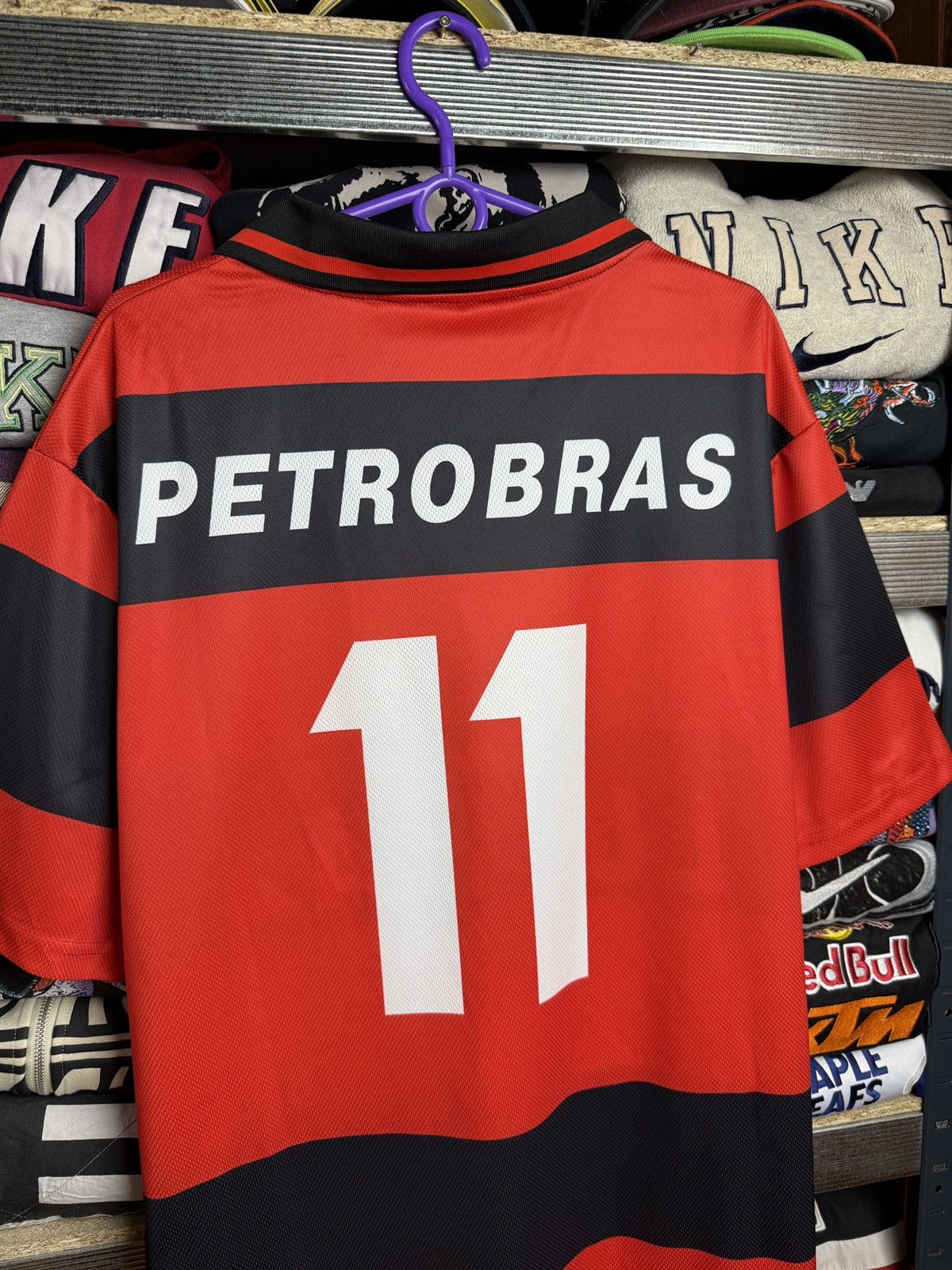 Hypebeast Travis Scott Style Vintage 1999 Flamengo Home Jersey Size US L / EU 52-54 / 3 - 9 Thumbnail