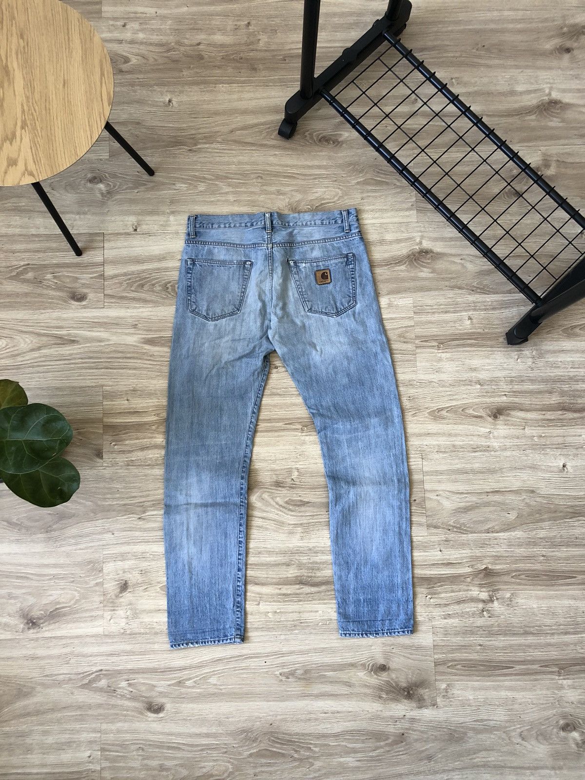 Carhartt × Carhartt Wip × Vintage Vintage Carhartt WIP Light Wash Denim Murphy Pant Jeans Size US 32 / EU 48 - 1 Thumbnail