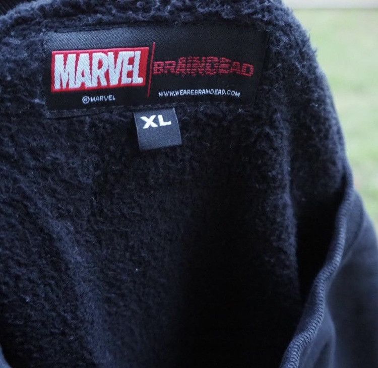 Brain Dead WOLVERINE PATCH CREWNECK - BLACK Size US XL / EU 56 / 4 - 4 Thumbnail
