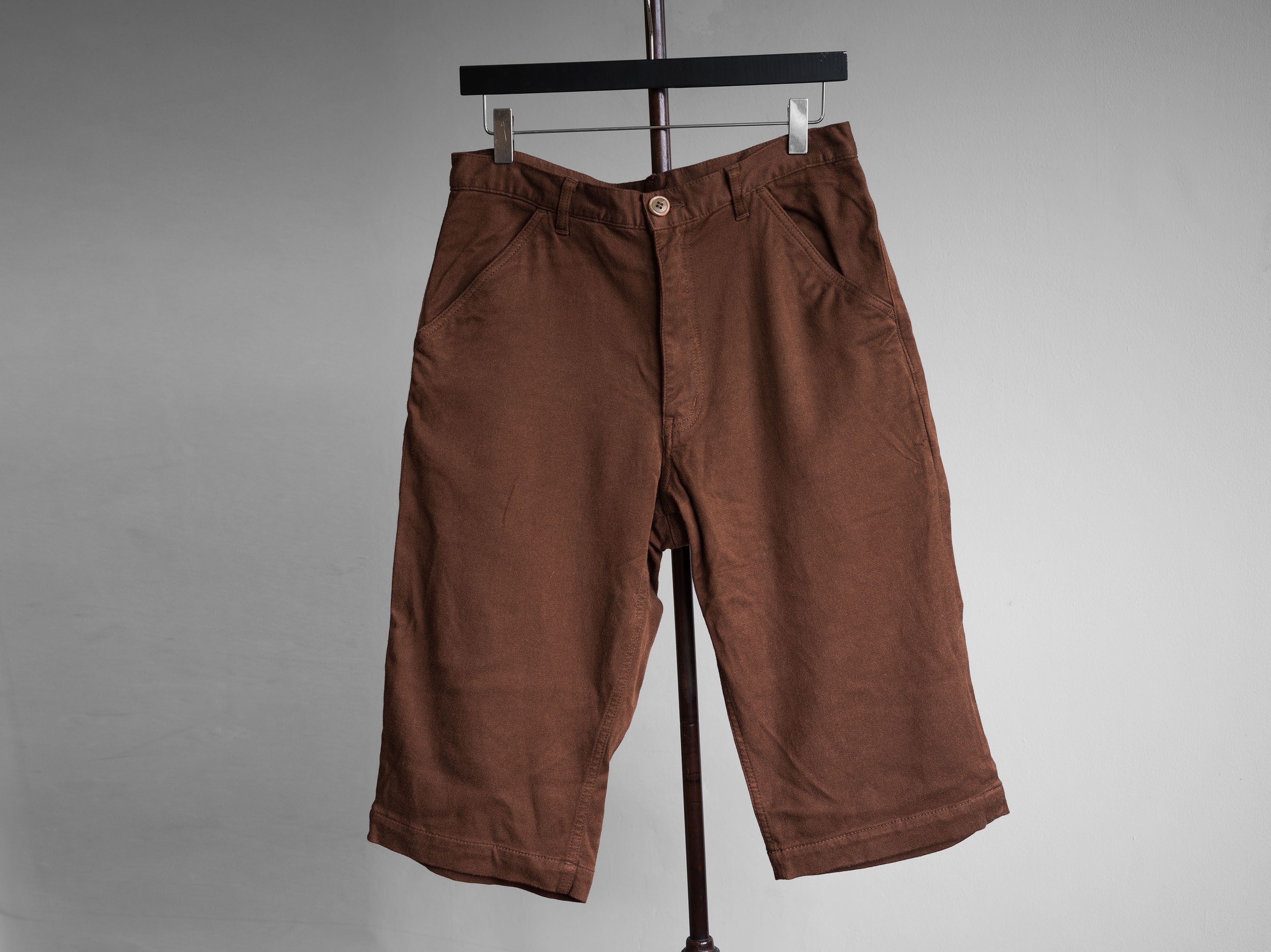 Comme des Garcons Homme Plus SS2008 COMME des GARÇONS HOMME PLUS RAYON SHORTS Size US 32 / EU 48 - 3 Thumbnail