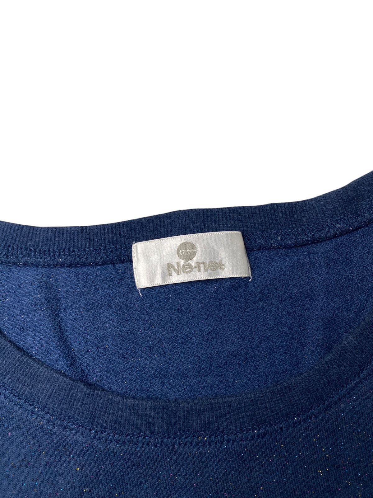 Ne-Net 2000's Ne net Cat Glittery Sweatshirt Size US M / EU 48-50 / 2 - 5 Thumbnail