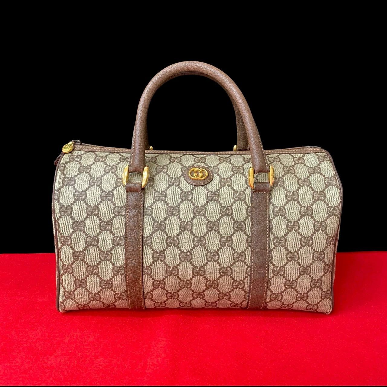 Gucci Gucci Handbag Brown Leather Size ONE SIZE - 1 Thumbnail