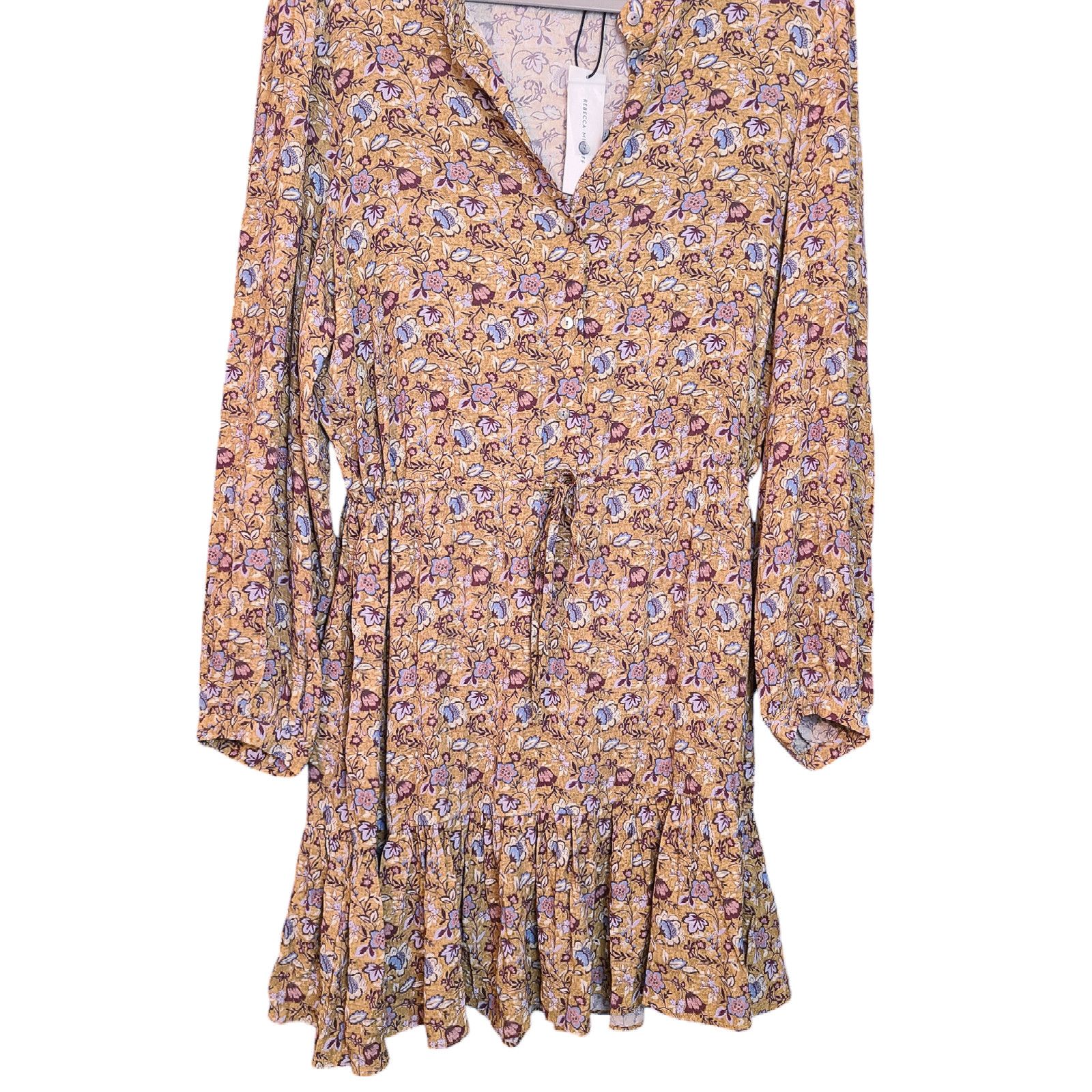 Rebecca Minkoff Rebecca Minkoff Helen Dress Floral Print Size Medium NWT Size M / US 6-8 / IT 42-44 - 6 Thumbnail