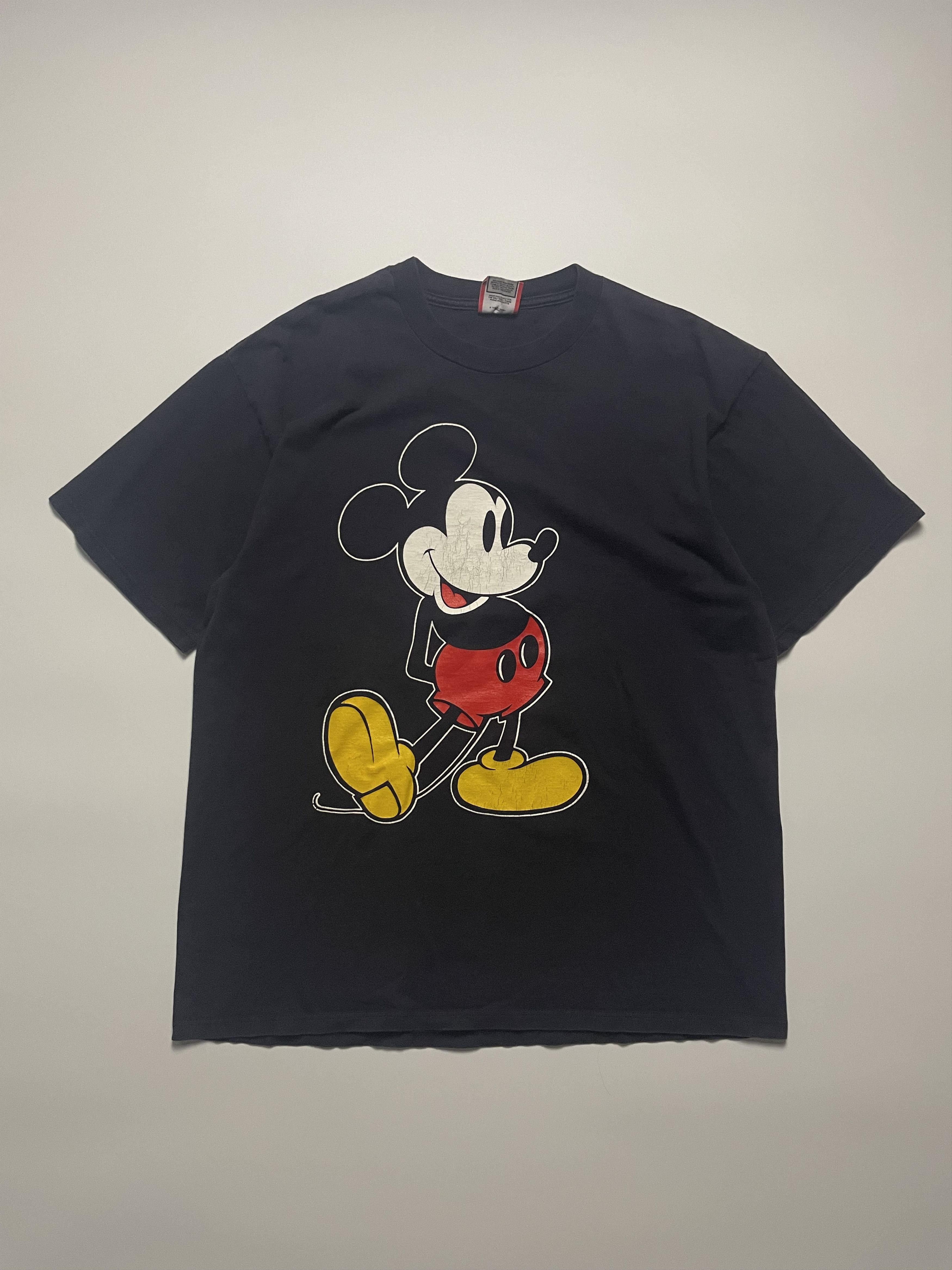 Vintage Vintage Mickey Mouse Disney Big Print Shirt Size US XL / EU 56 / 4 - 1 Thumbnail