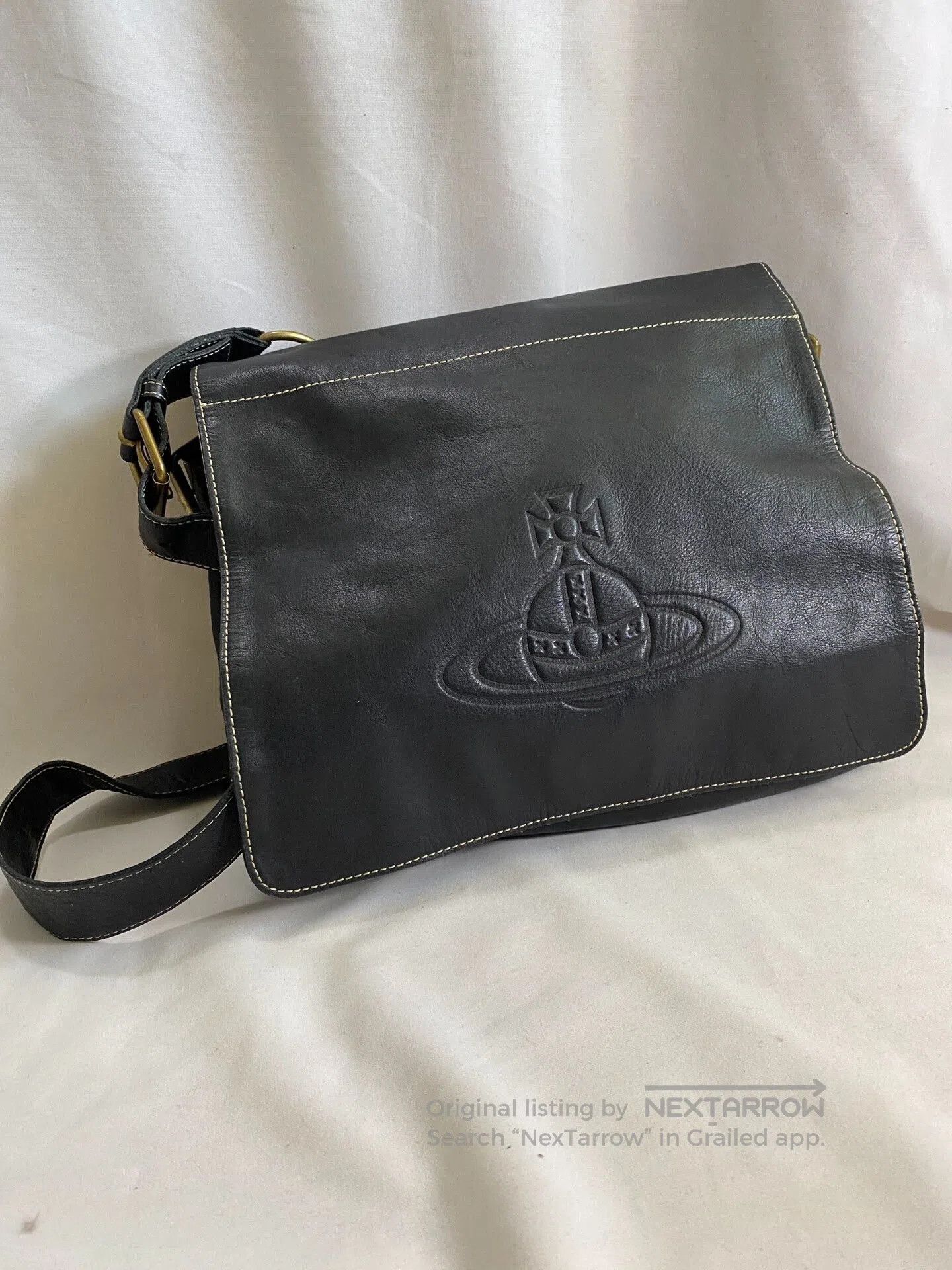 Vivienne Westwood Vivienne Westwood Wide Biker Crossbody Bag. Size ONE SIZE - 1 Thumbnail