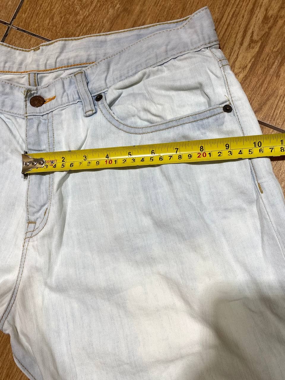 Polo Ralph Lauren Vintage Polo Ralph Lauren Faded Blue Straight Leg Jeans Size US 30 / EU 46 - 11 Thumbnail