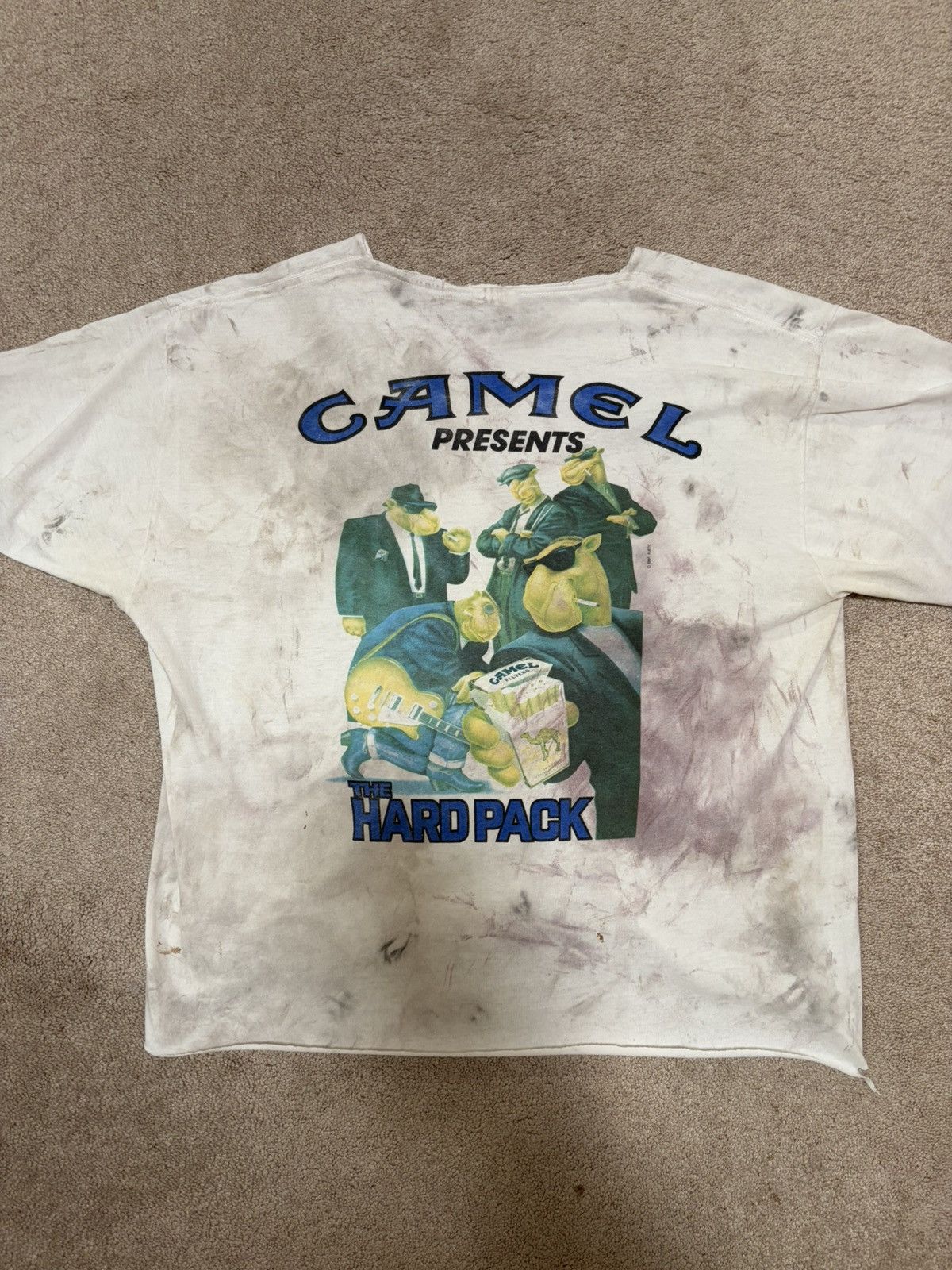 Vintage Vintage Camel Destroyed Tee Size US L / EU 52-54 / 3 - 4 Thumbnail
