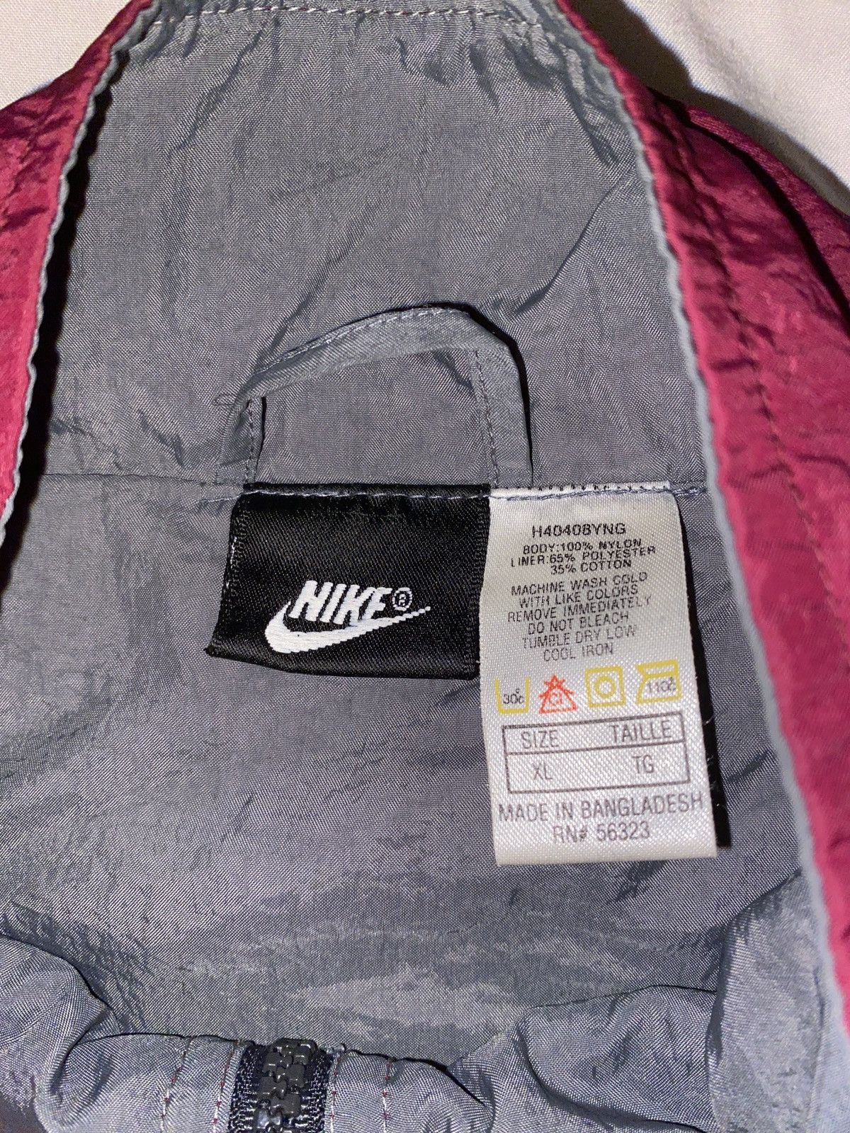 Nike × Vintage Vintage Nike Windbreaker Size US XL / EU 56 / 4 - 3 Thumbnail