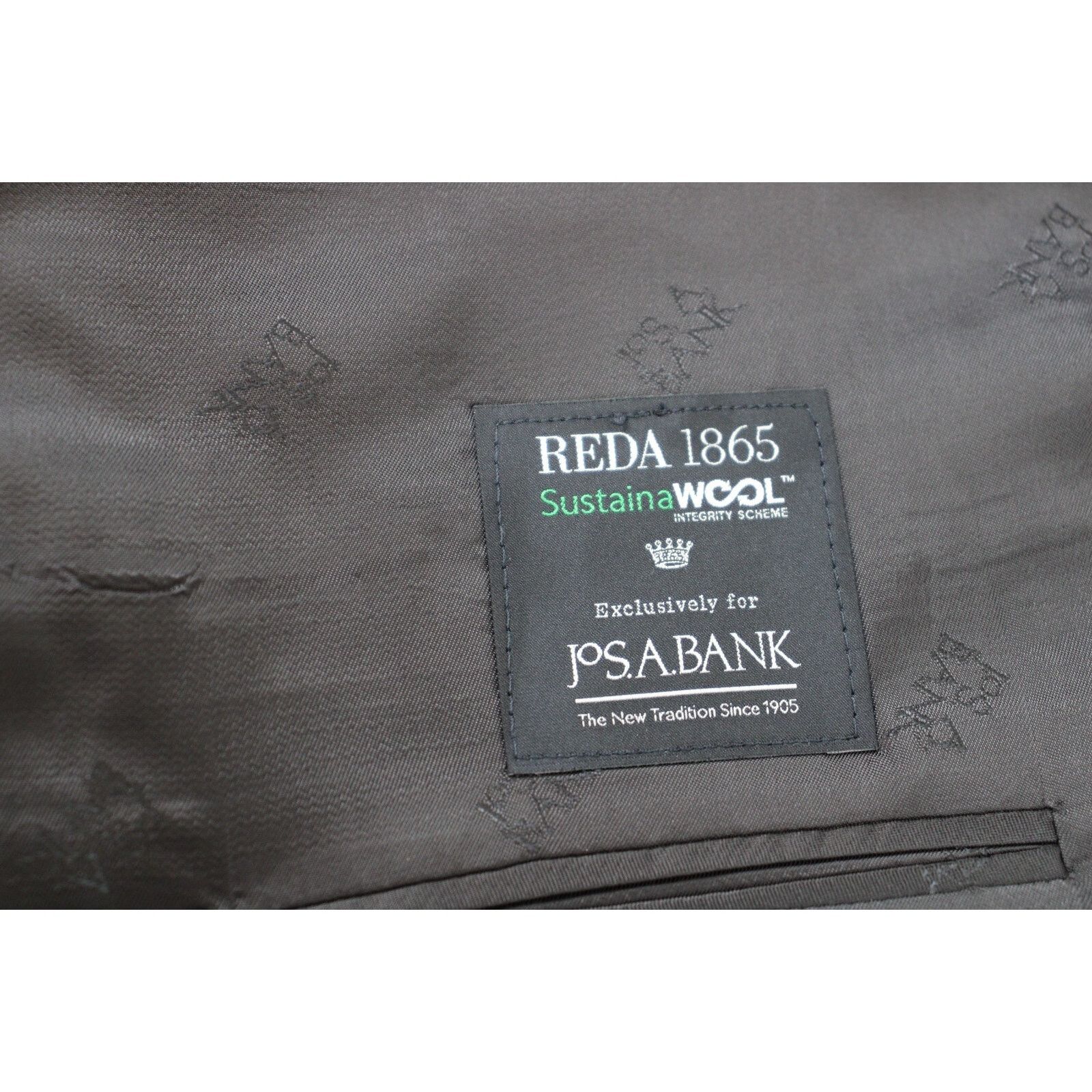 Jos. A. Bank Jos A Bank Blazer Mens 44R Gray Wool Reserve Tailored Fit Size 44R - 4 Thumbnail