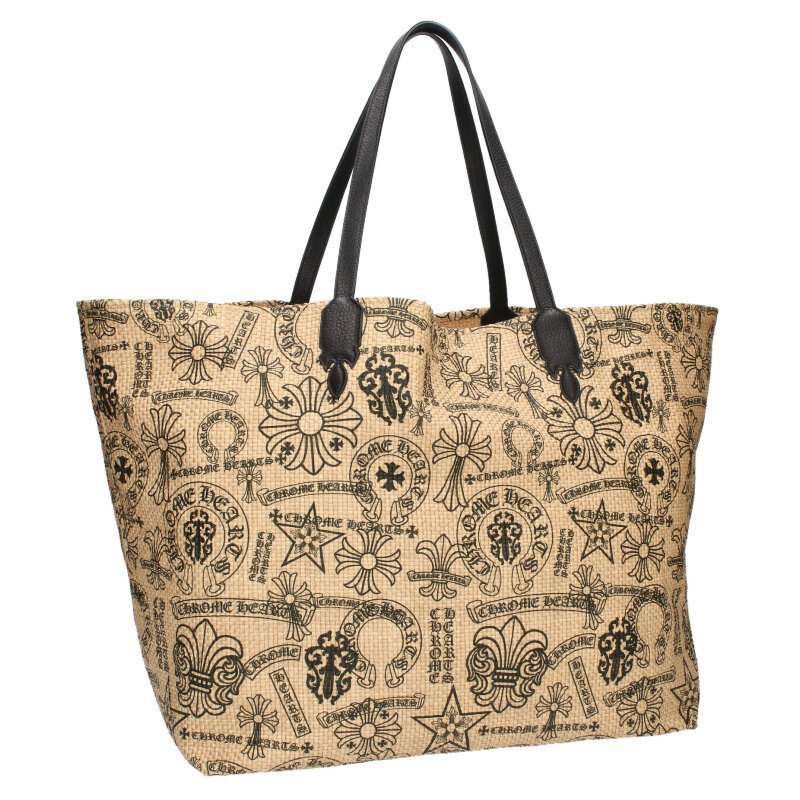 Chrome Hearts Chrome Hearts Woven Beach Horse Shoe Beach Bag