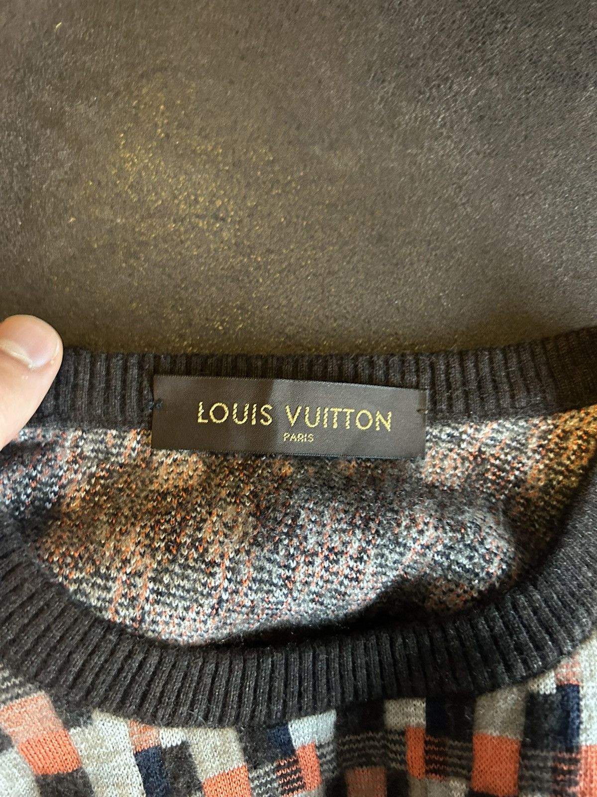 Louis Vuitton Multicolor Knit Sweater Size US M / EU 48-50 / 2 - 14 Thumbnail