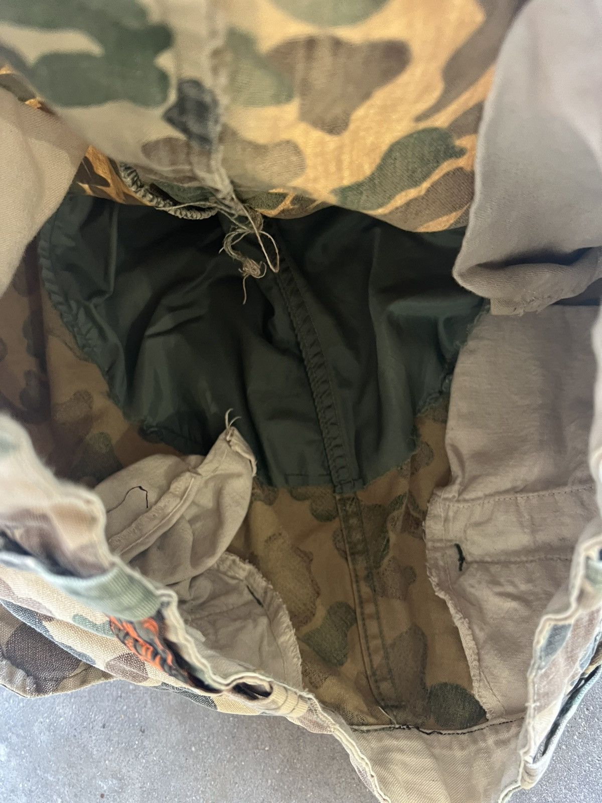 Vintage True Vintage 70’s Frog Print Camo Pants Size US 33 - 12 Thumbnail