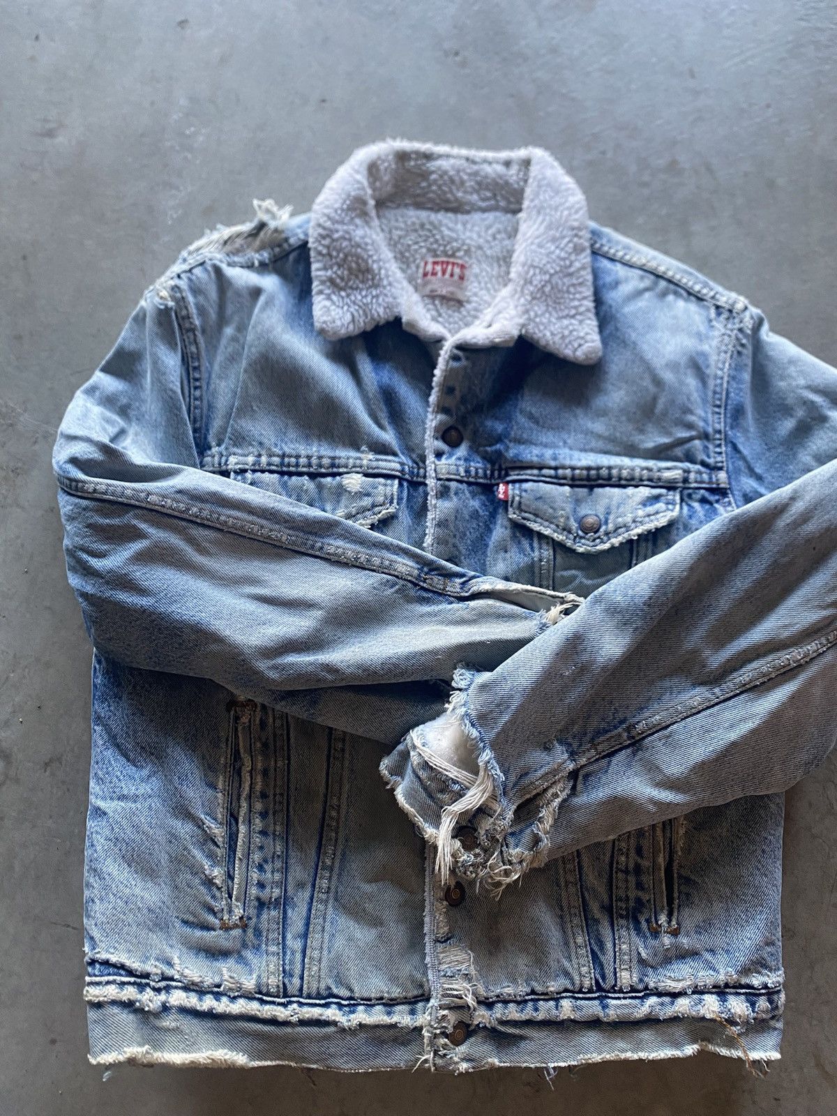 Levi's Levis Denim Vintage Jacket Size US L / EU 52-54 / 3 - 1 Thumbnail