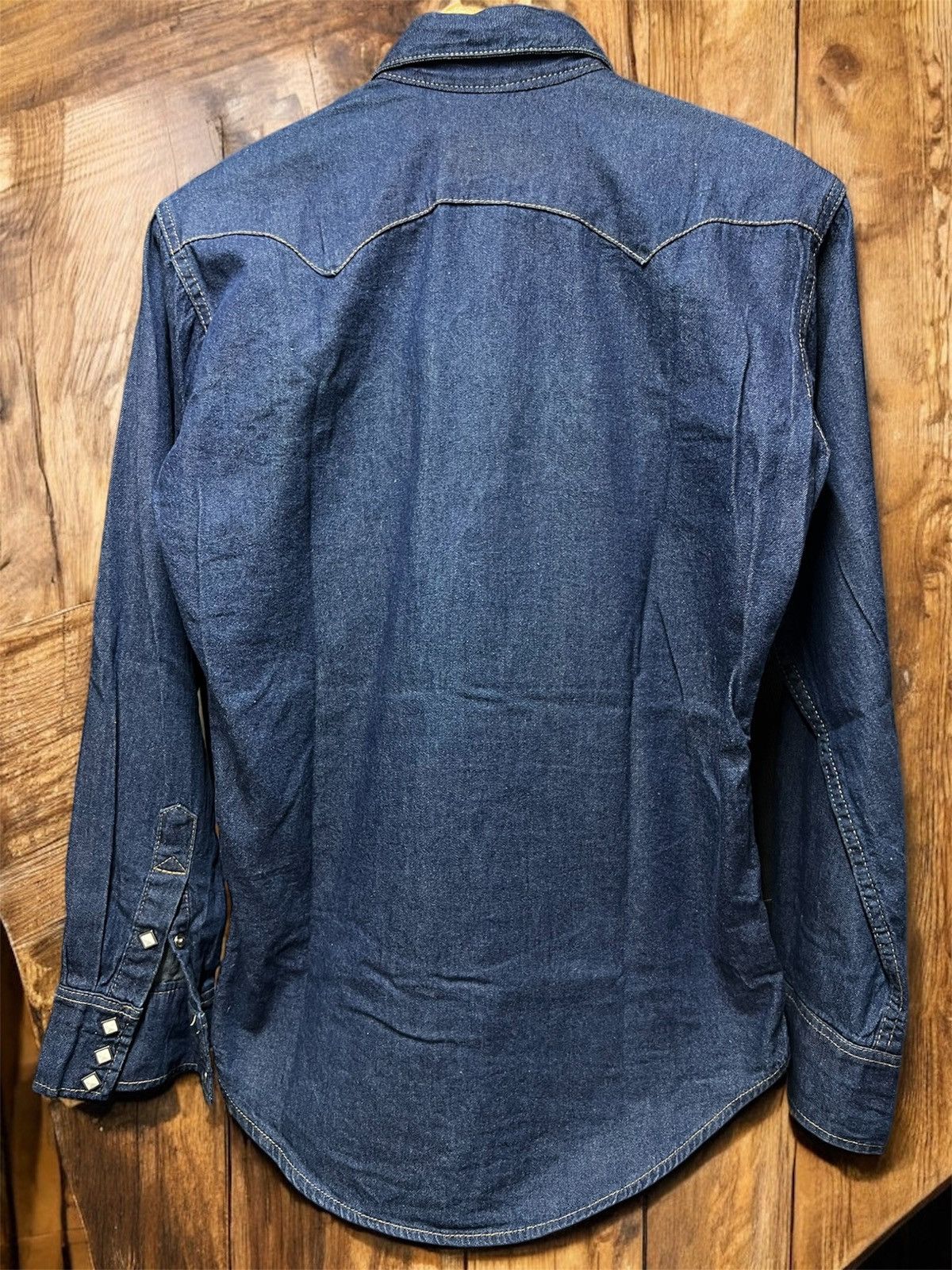 Levi's × Vintage 🔥HOT DROPS🔥VINTAGE LEVI'S WESTERN WEAR PEARL SNAP BUTTON Size US M / EU 48-50 / 2 - 2 Thumbnail