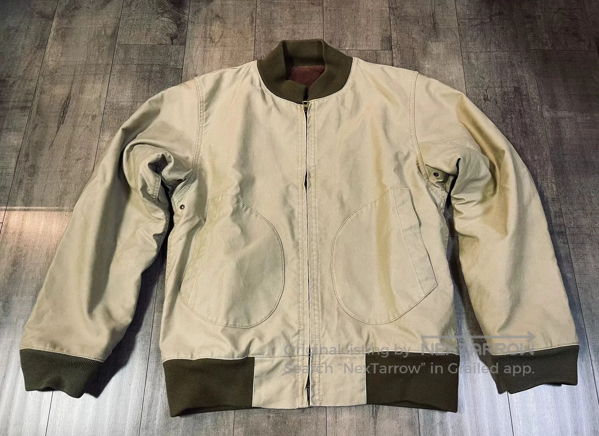 RRL Ralph Lauren RRL Deck Jacket with Fleece Lining. Size US M / EU 48-50 / 2 - 1 Thumbnail