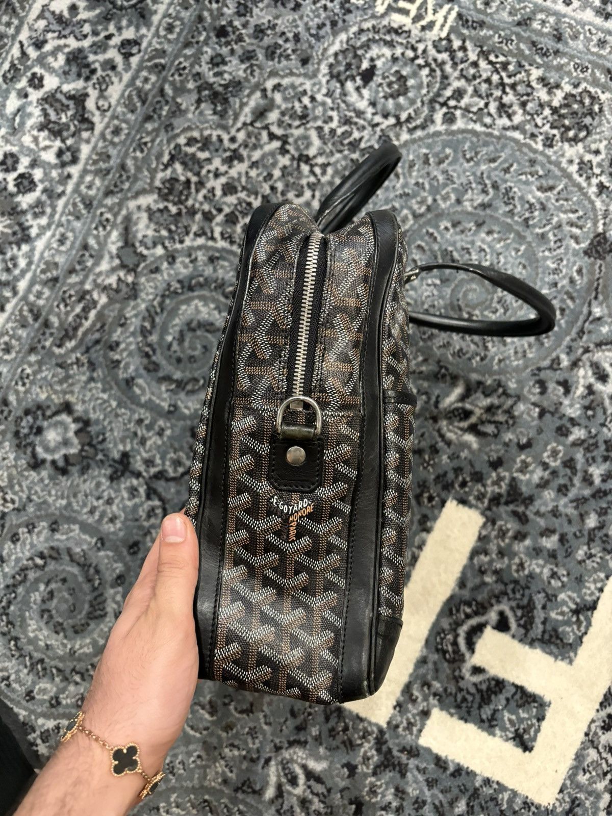 Goyard Goyard carry on luggage black bag Size ONE SIZE - 4 Thumbnail