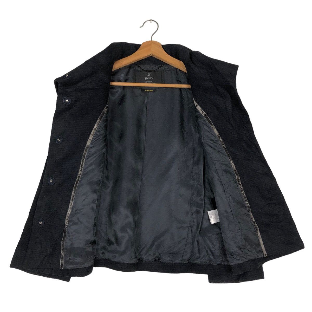 Japanese Brand 🔥Biker Cropped Wool Jacket Ined Japan Made Size US M / EU 48-50 / 2 - 13 Thumbnail