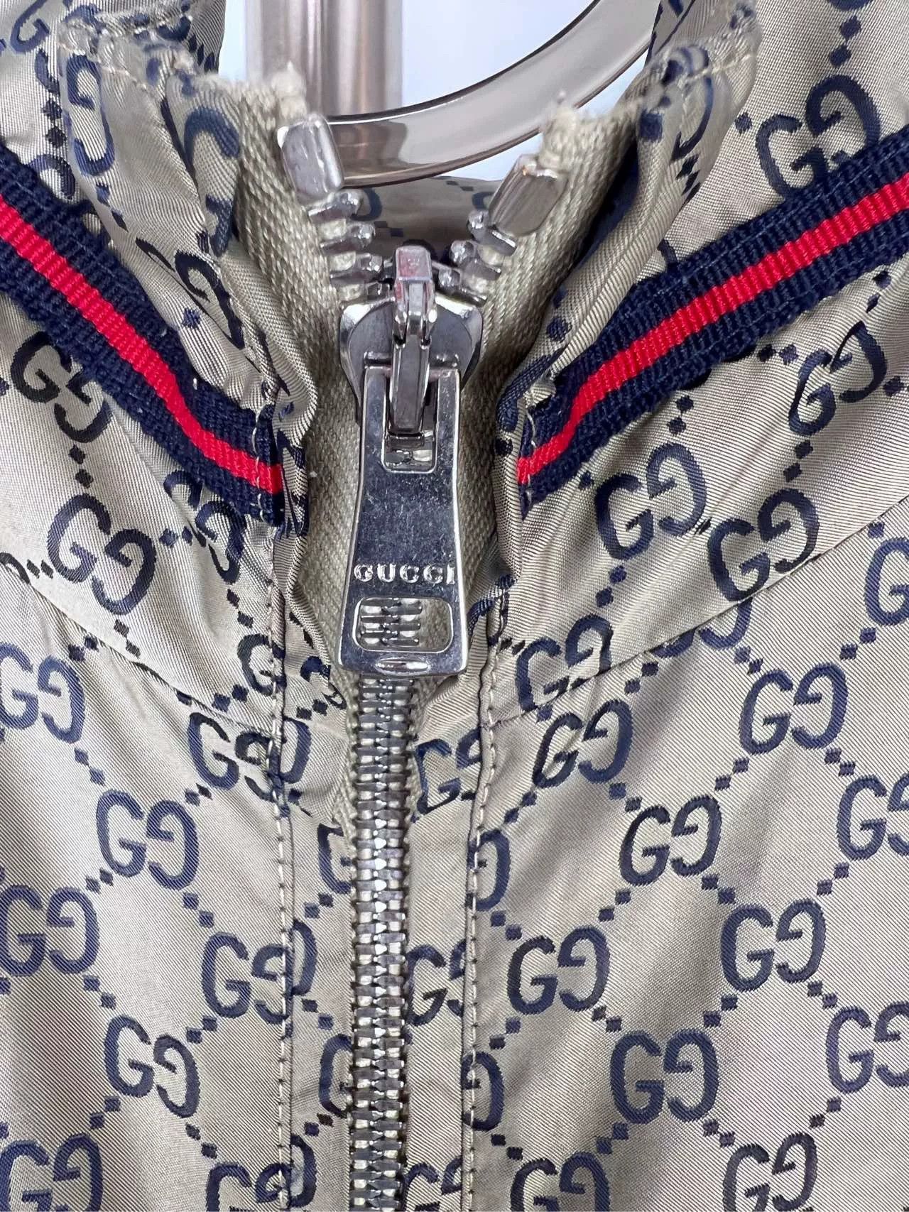 Gucci Gucci GG Monogram Hooded Zip-Up Windbreaker Size US M / EU 48-50 / 2 - 3 Thumbnail
