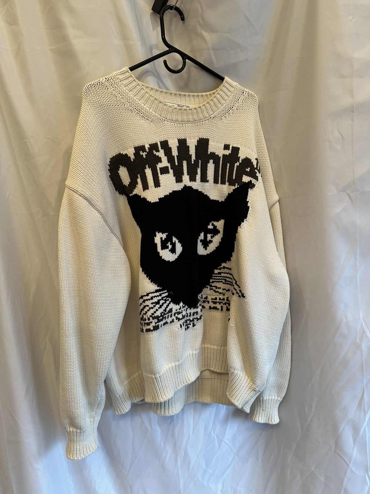 Off-White Off-White Cat Sweater Size US M / EU 48-50 / 2 - 2 Thumbnail