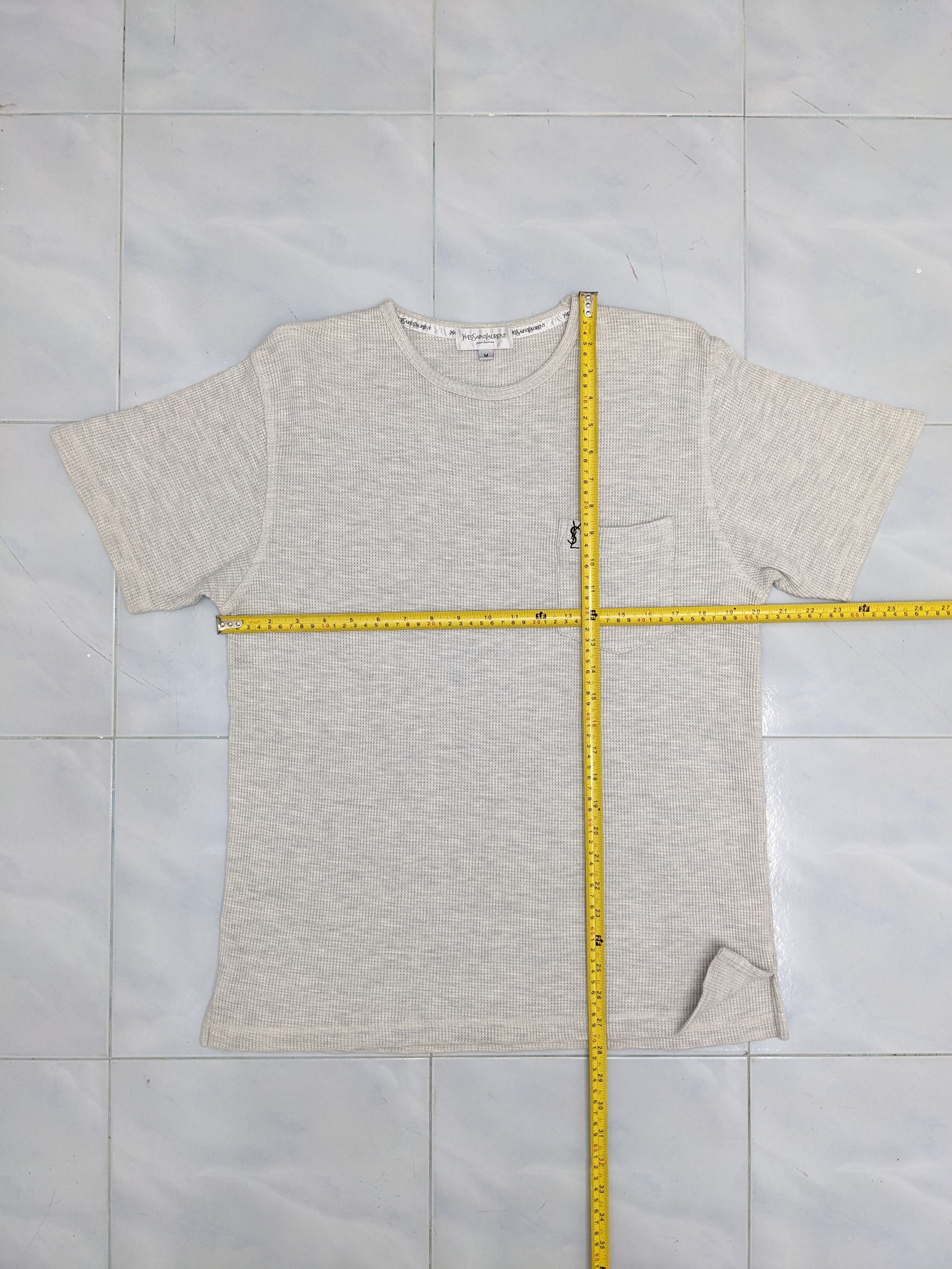 Yves Saint Laurent Yves Saint Laurent Paris Single Pocket Tshirt Size US M / EU 48-50 / 2 - 5 Thumbnail