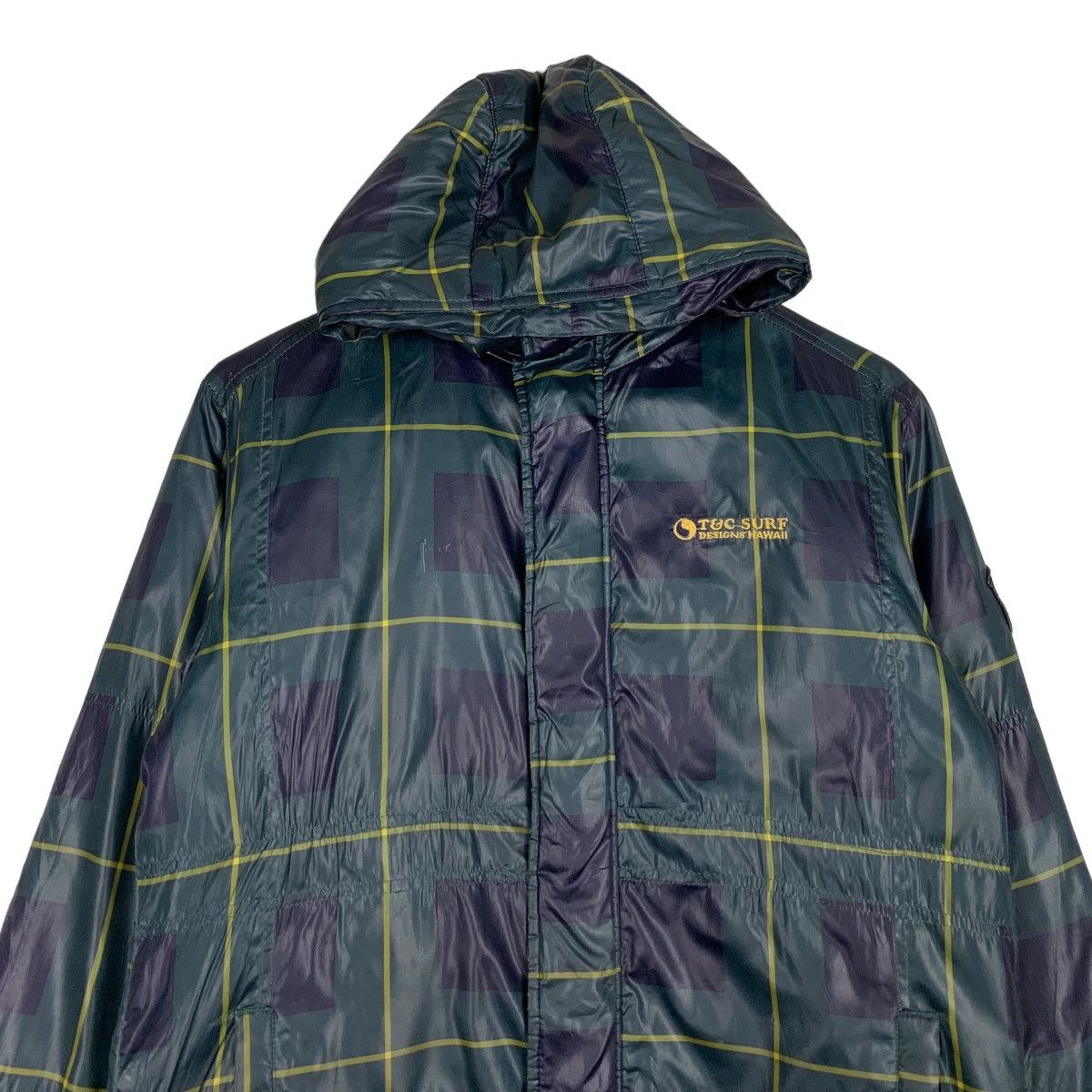 Japanese Brand T&C SURF Designs Checked Light Hoodie Jacket Youth #1064-C48 Size US S / EU 44-46 / 1 - 2 Thumbnail