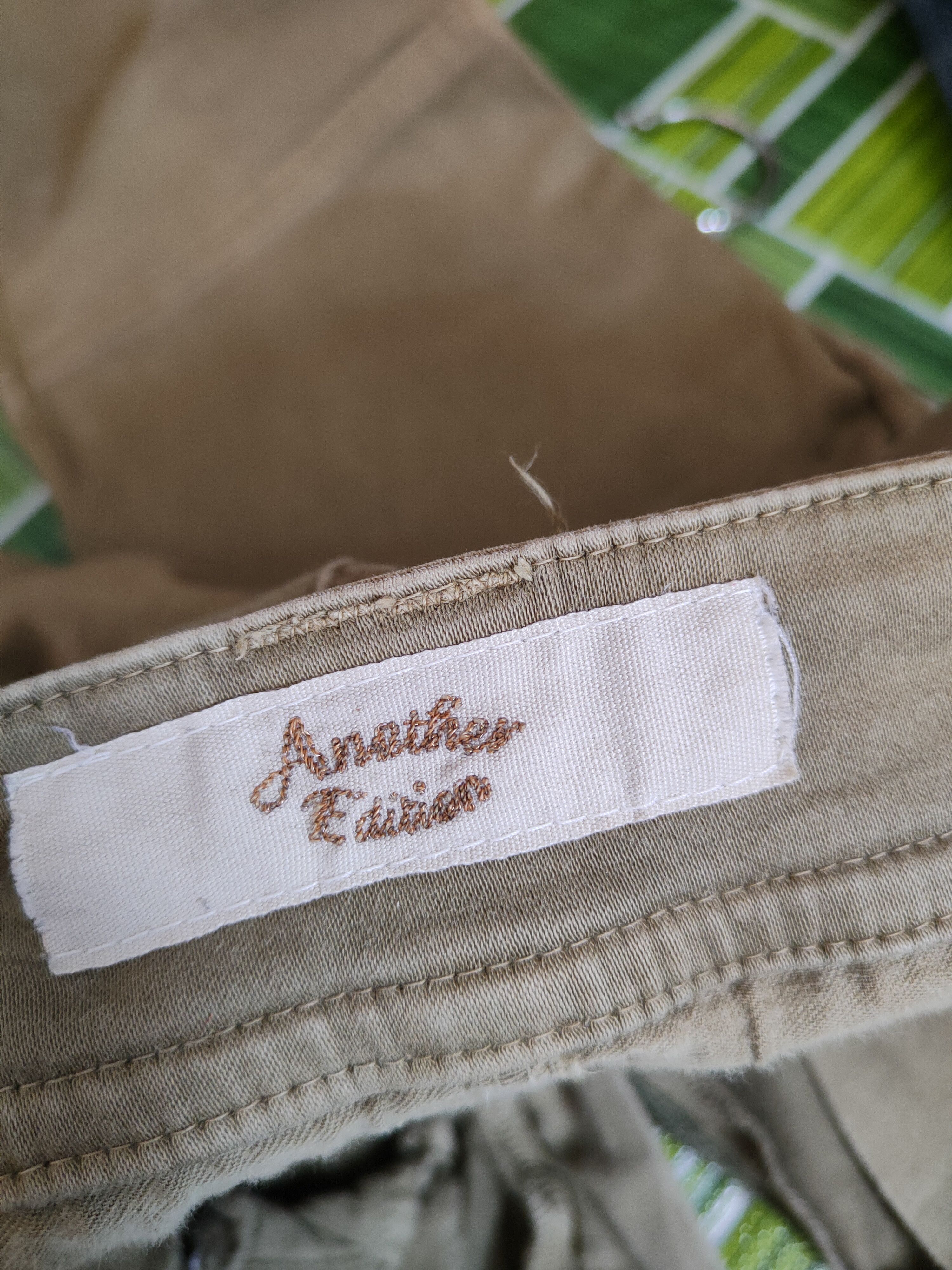 Japanese Brand DL Another Edition Multipocket Tactical Cargo Pants #1517 Size 28" / US 6 / IT 42 - 14 Thumbnail