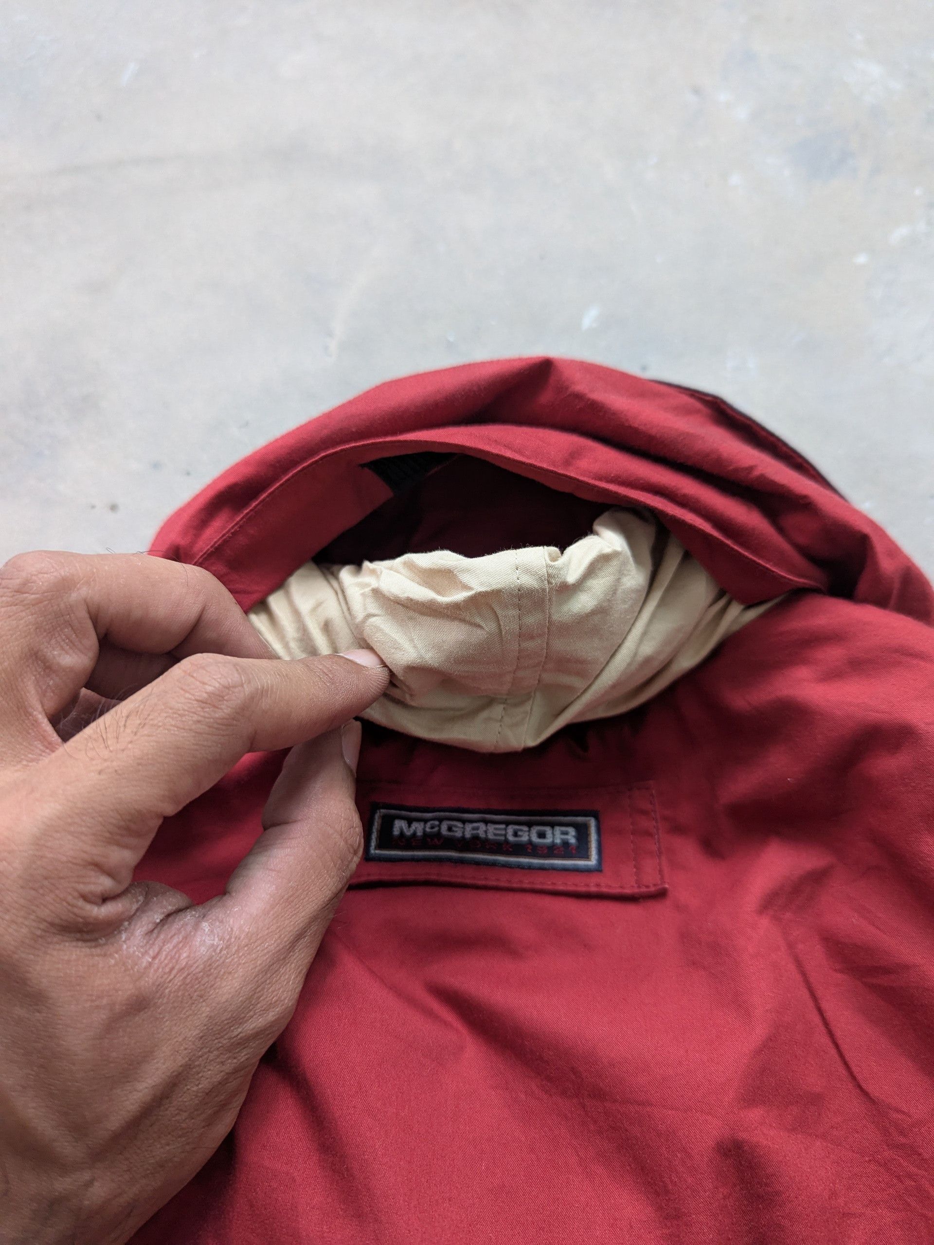 Japanese Brand × McGregor × Vintage Vintage 1990s McGregor Bomber Jacket Hooded Size US L / EU 52-54 / 3 - 16 Thumbnail