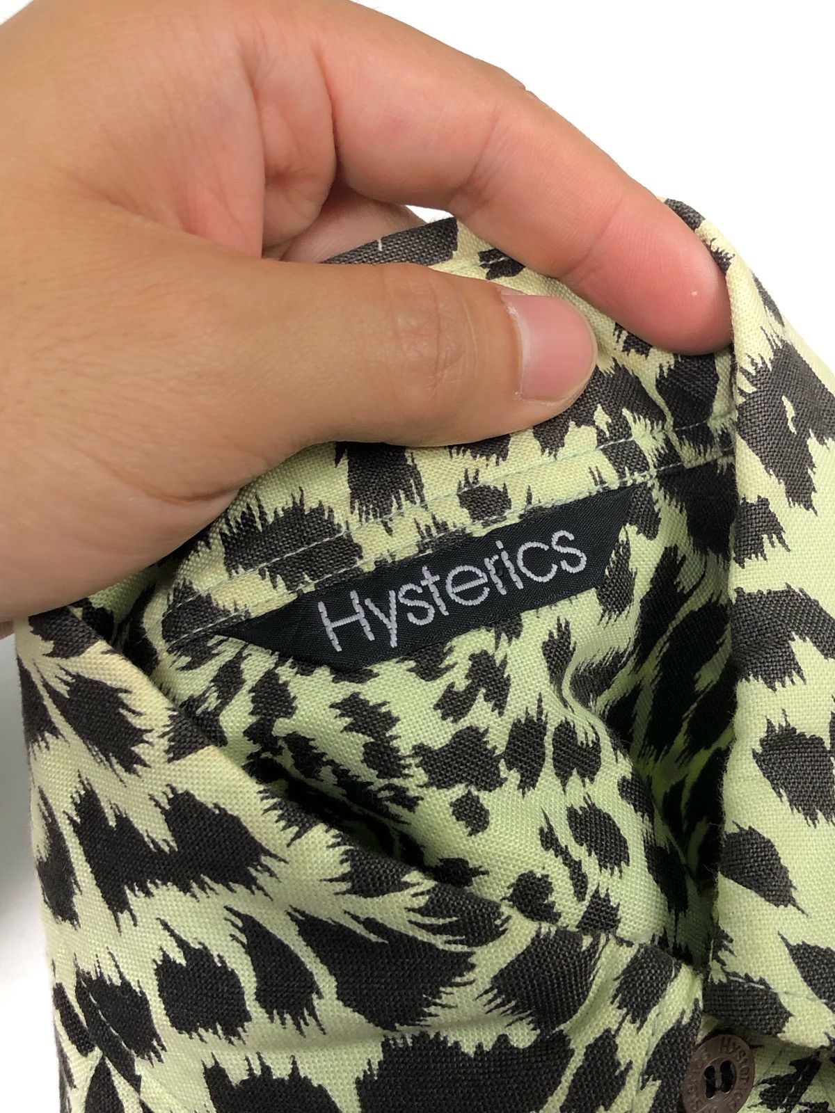 Hysteric Glamour RARE🔥VINTAGE HYSTERIC LEOPARD PRINT BUTTON UPS Size S / US 4 / IT 40 - 7 Thumbnail