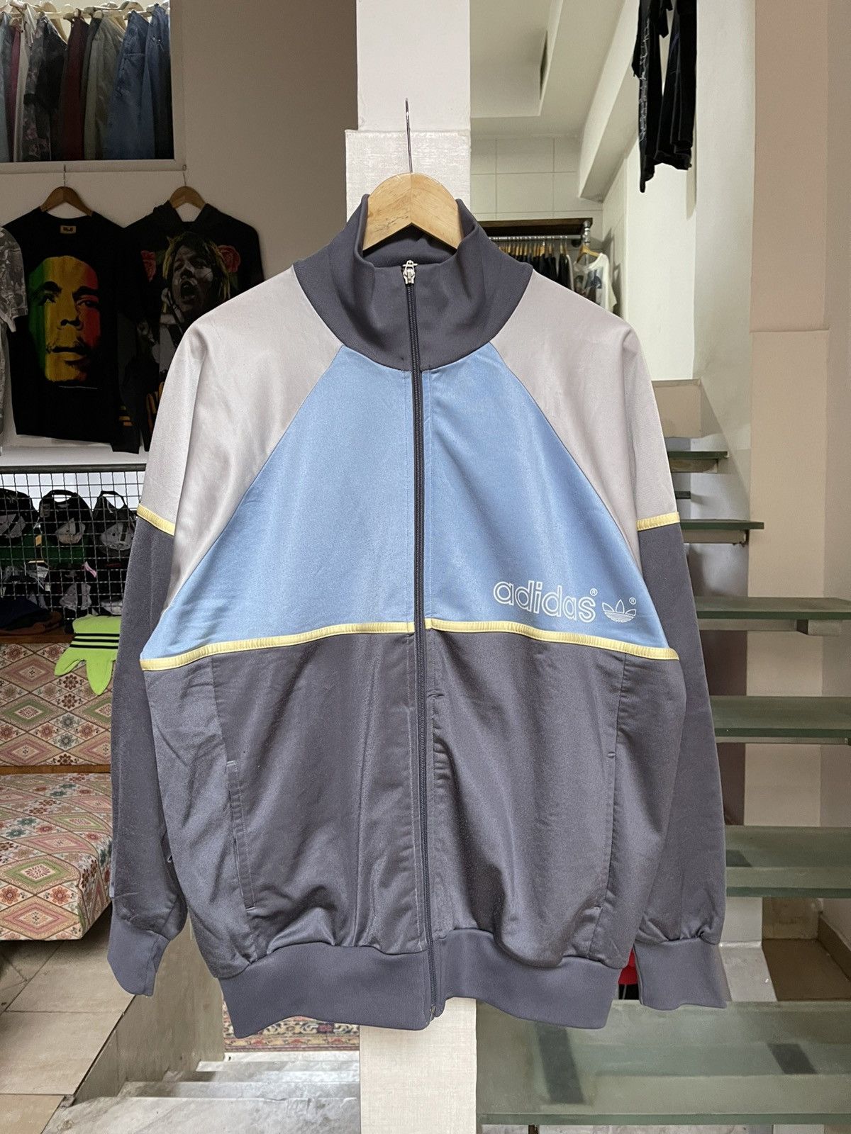 Adidas × Vintage Vintage Adidas Track Suit 90s Size US XL / EU 56 / 4 - 3 Thumbnail