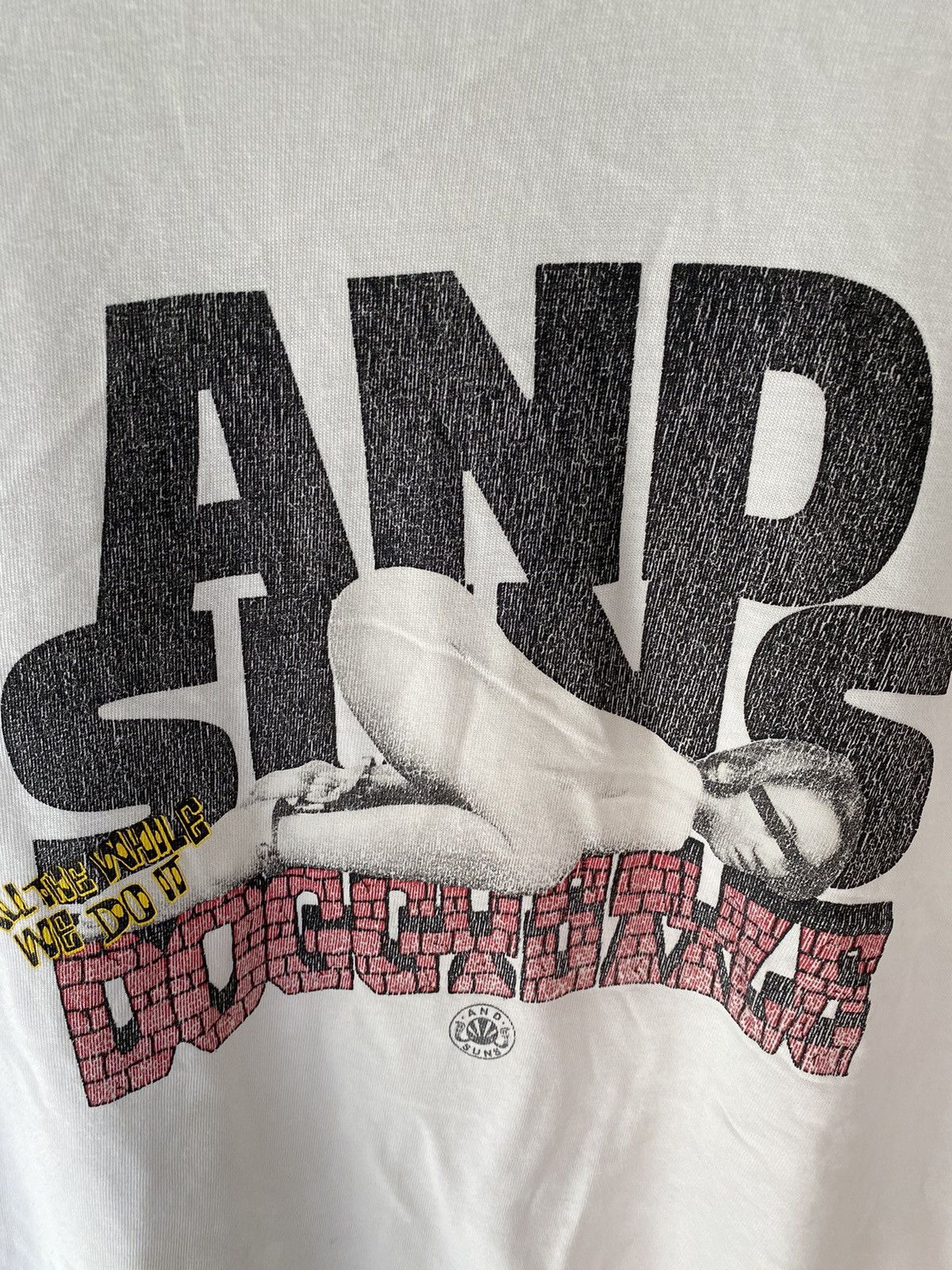 Japanese Brand 🔥Andsun 18SX doggie Style tee pin up porn star Size US XL / EU 56 / 4 - 4 Thumbnail