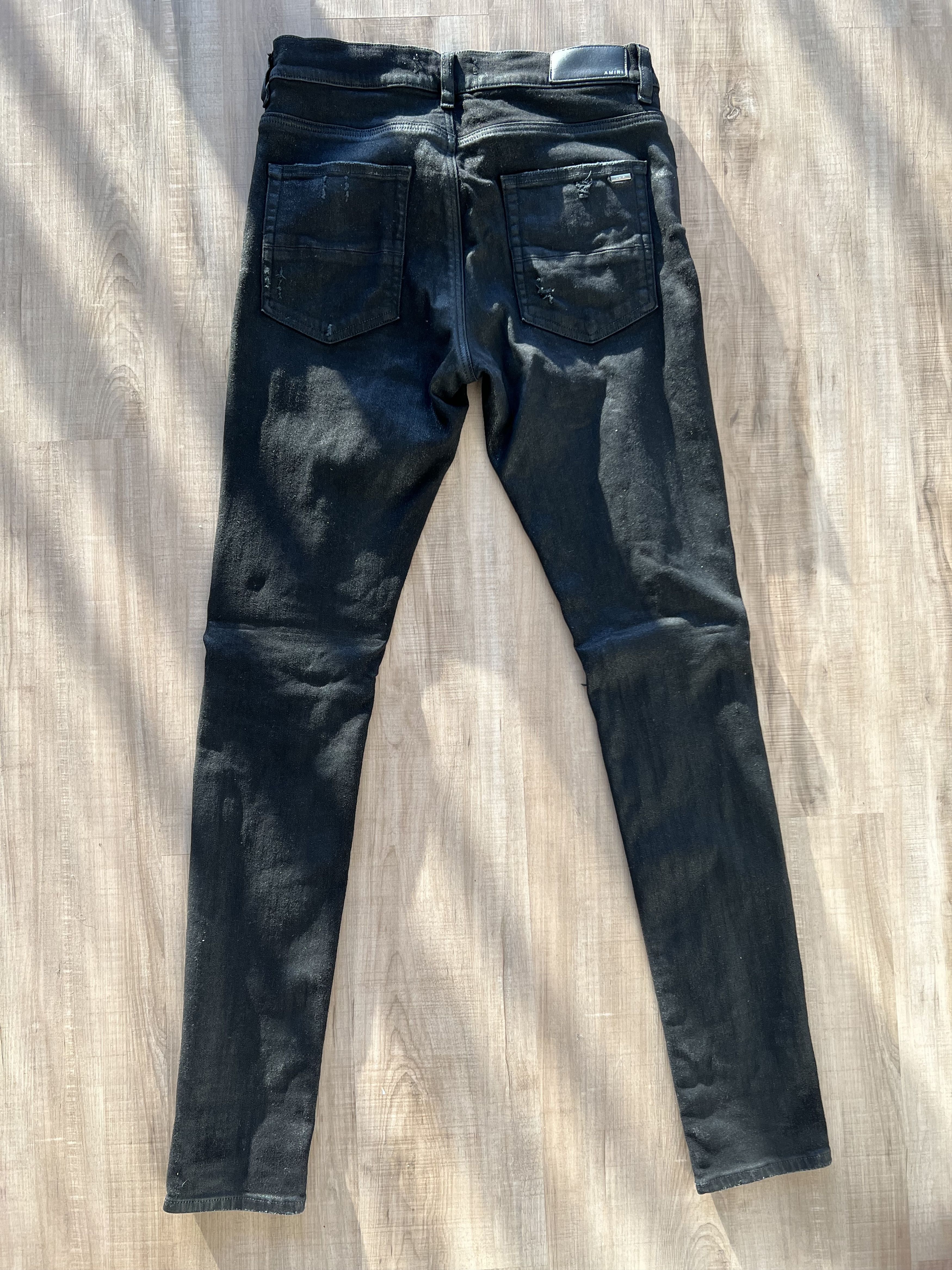 Amiri AMIRI COATED MX1 JEAN Size US 32 / EU 48 - 6 Thumbnail