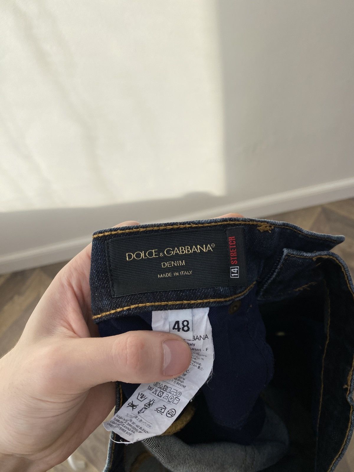 Dolce & Gabbana Vintage Dolce Gabbana Denim blue pants Size US 33 - 12 Thumbnail