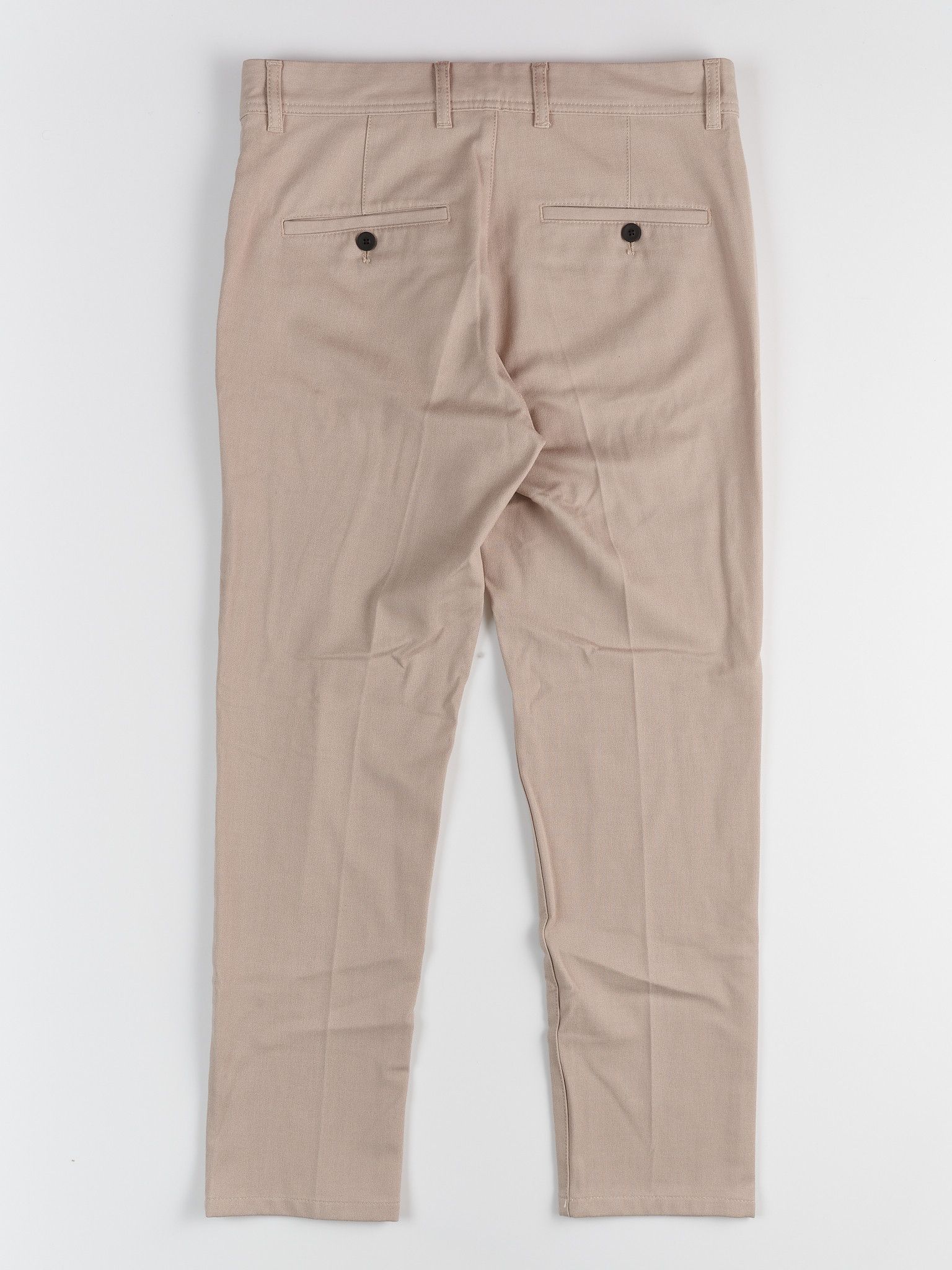 Zara ZARA STRAIGHT FIT CHINO PANTS CREME Size US 29 - 7 Thumbnail