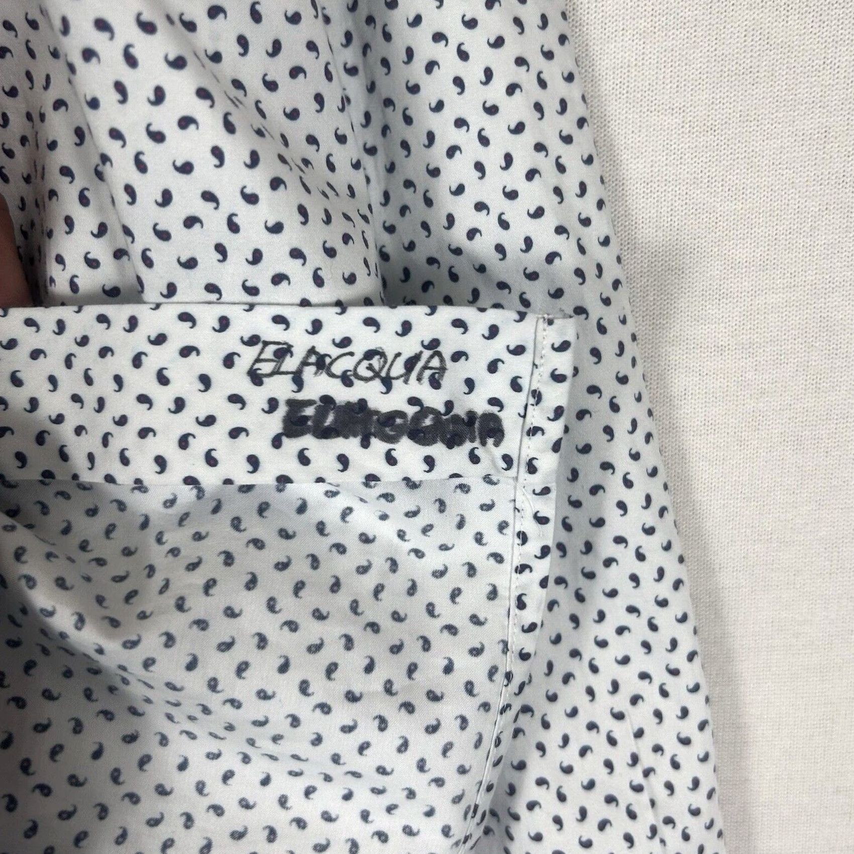 Peter Millar VINTAGE Peter Millar Long Sleeve Paisley Button-Up Shirt Mens 2XL Blue Casual Mens Size US XXL / EU 58 / 5 - 5 Thumbnail