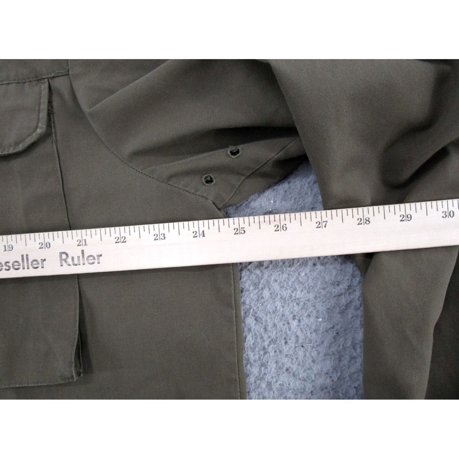 Vintage VINTAGE Field Jacket Mens Military Green 60s 50 Chest Size 50 Casual Winter Fall 90s Pattern: Solid Canvas Cotton Read Size US M / EU 48-50 / 2 - 7 Thumbnail