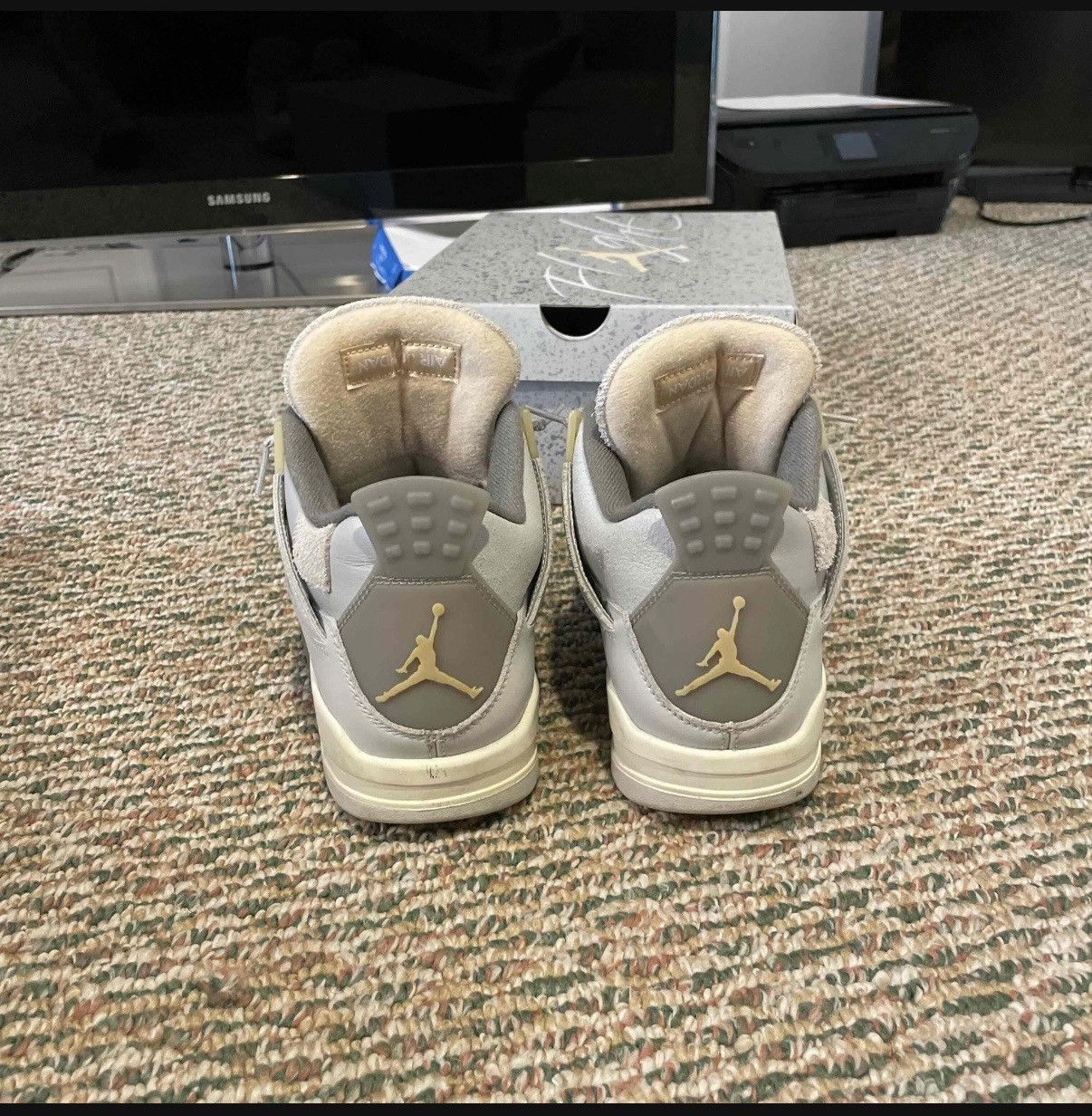 Jordan Brand Jordan 4 Retro SE Craft Photon Dust Size US 8.5 / EU 41-42 - 5 Thumbnail