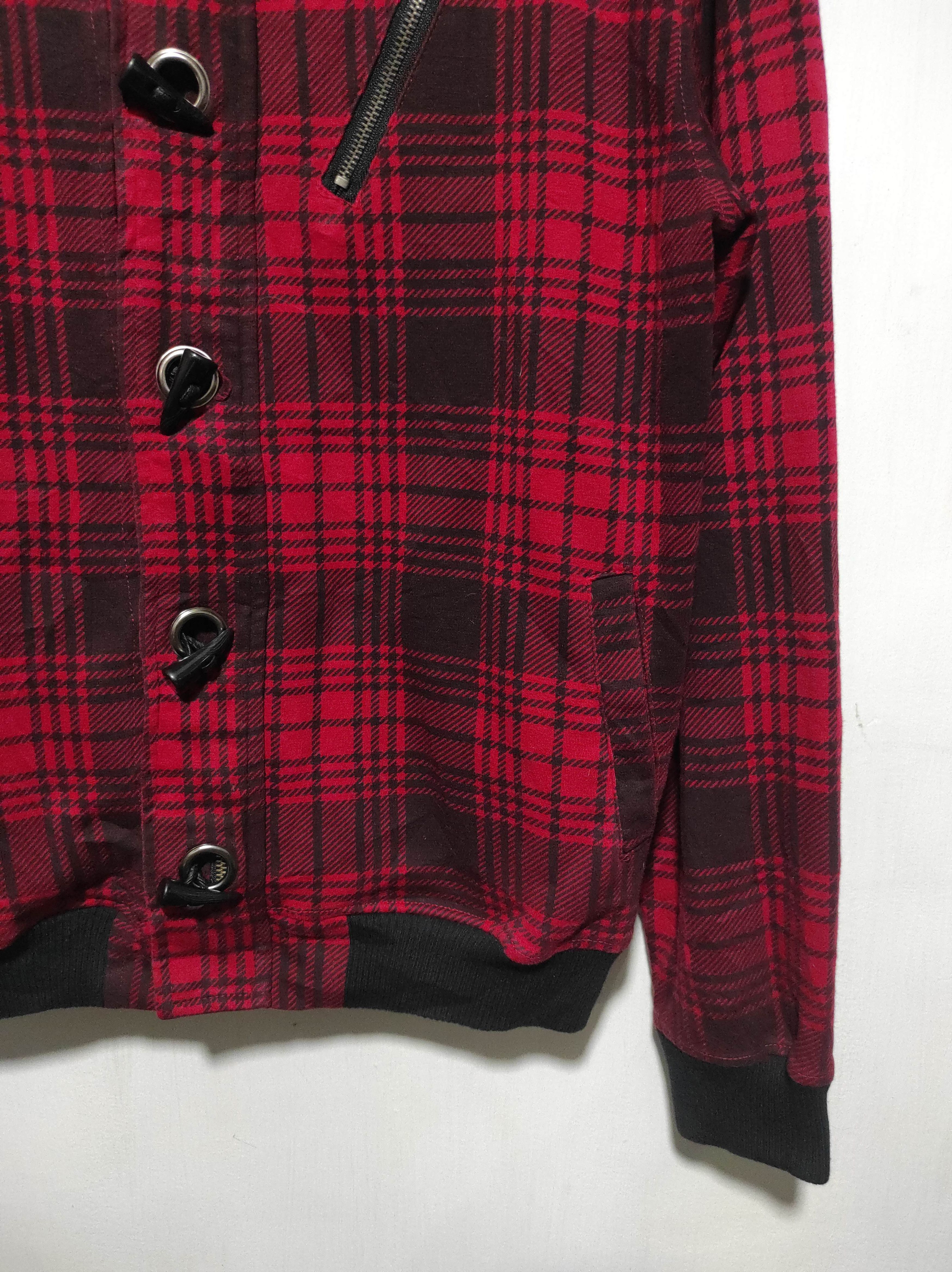 Hysteric Glamour Pract Plaid Zipper Fur Hoodie Bono LGB i6w9 style Size US M / EU 48-50 / 2 - 5 Thumbnail