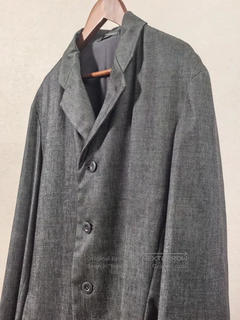 Issey Miyake Issey Miyake Gray Washed Men's Jacket Size US M / EU 48-50 / 2 - 2 Thumbnail