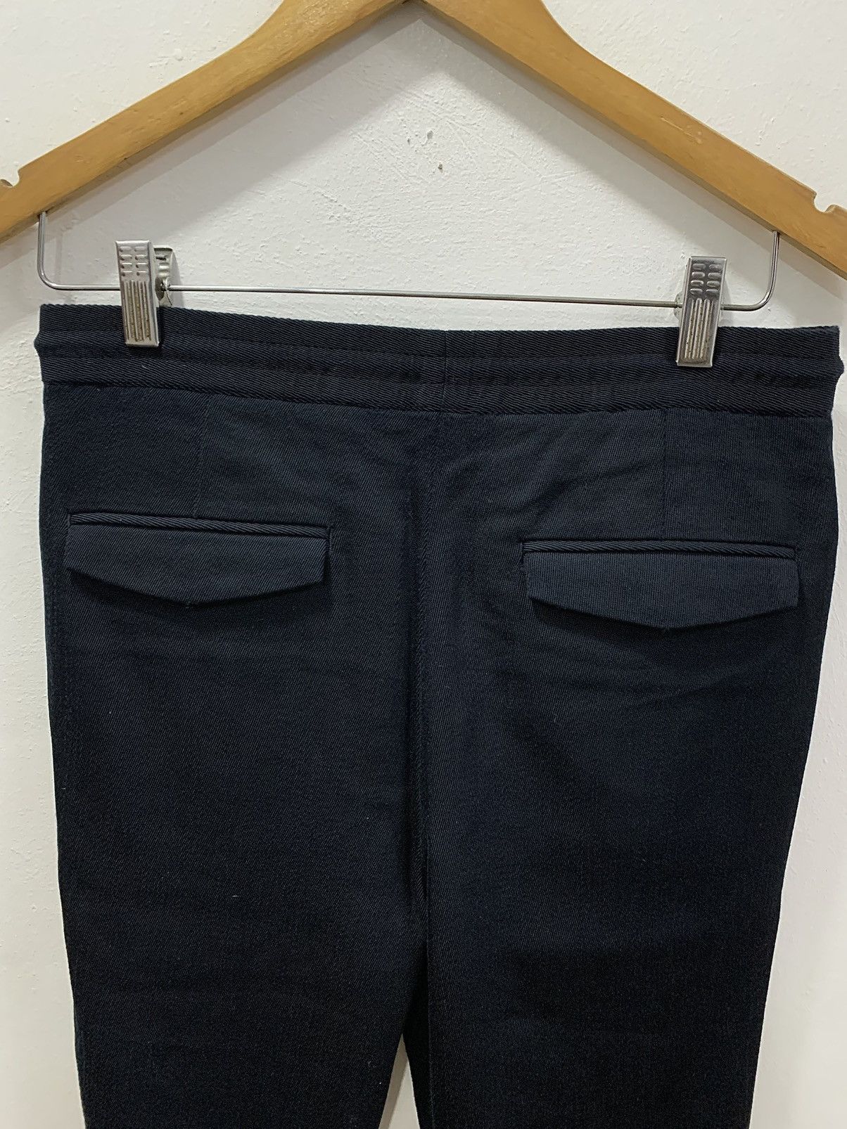 Dior DIOR HOMME TUCK - ANKLE ZIPPED JOGGER PANTS (WOOL) Size US 29 - 8 Thumbnail