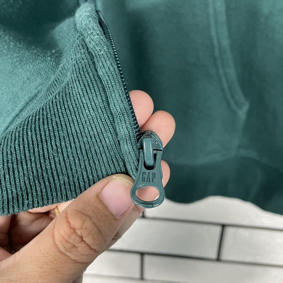 Gap Gap Big Logo Zipper Hoodie Size US M / EU 48-50 / 2 - 14 Thumbnail