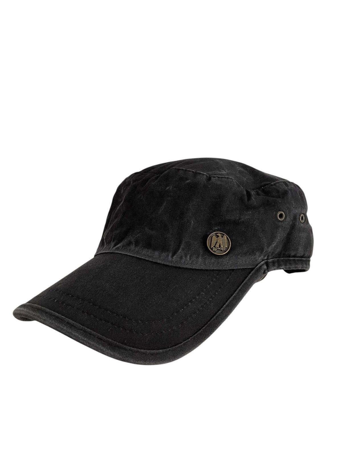 Japanese Brand Vintage HBT Cadet Hat Twofold Style Size ONE SIZE - 6 Thumbnail