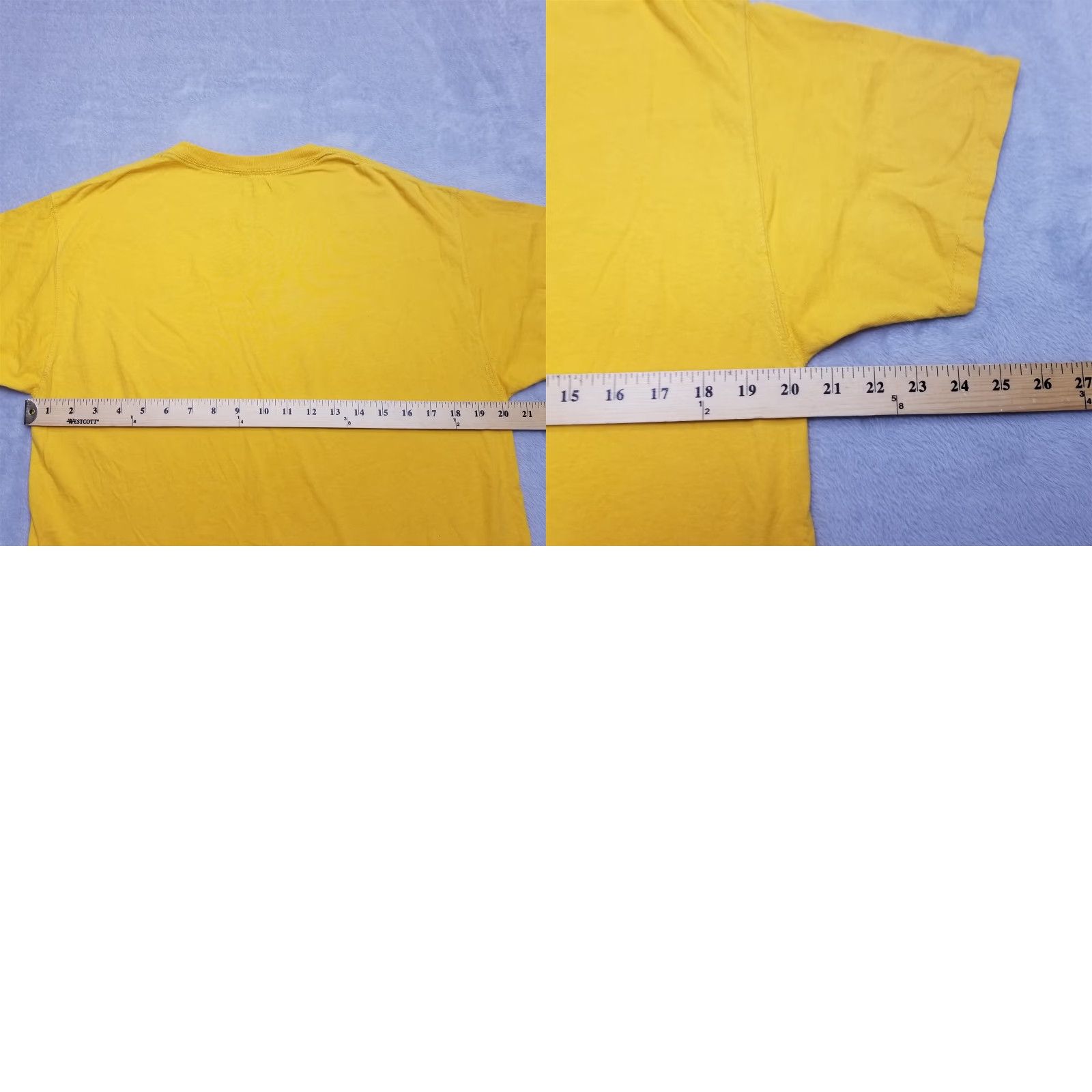 Champion Champion Shirt Mens Large Yellow Short Sleeve Logo Crewneck Casual Size US L / EU 52-54 / 3 - 8 Thumbnail